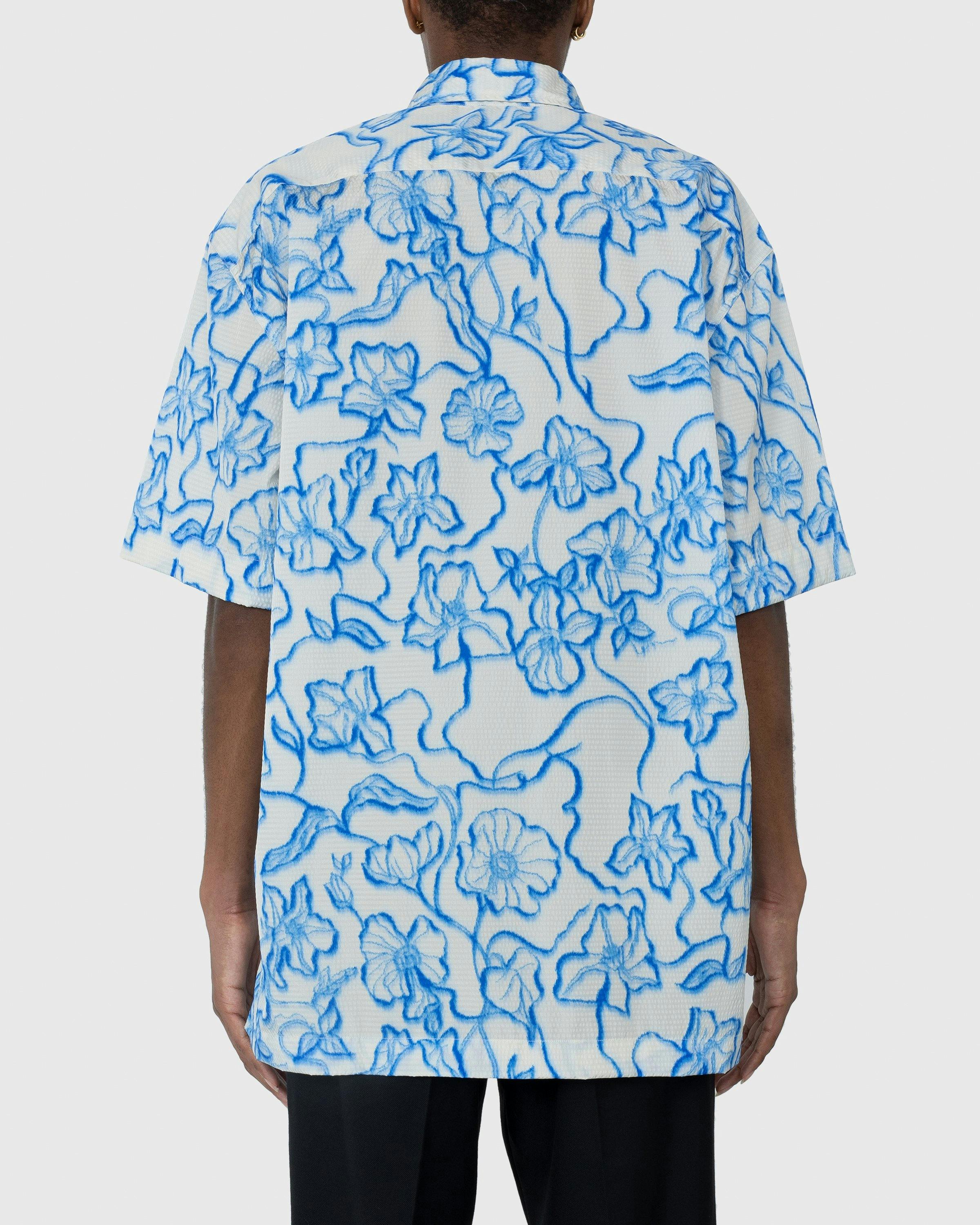 Dries van Noten - Cassidye Shirt Blue - Clothing - Blue - Image 4