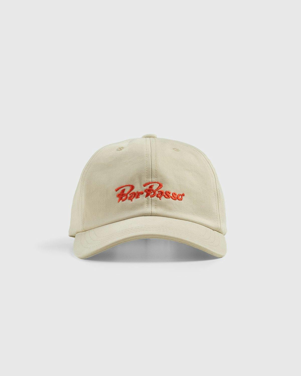 Bar Basso x Highsnobiety - Logo Cap Eggshell - Hats - Beige - Image 2