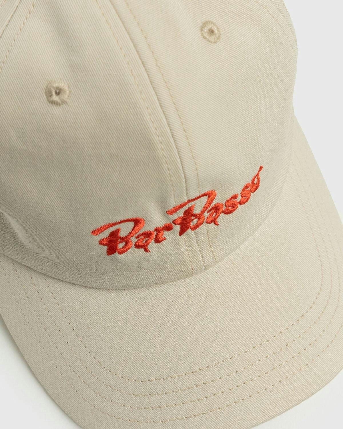 Bar Basso x Highsnobiety - Logo Cap Eggshell - Hats - Beige - Image 6