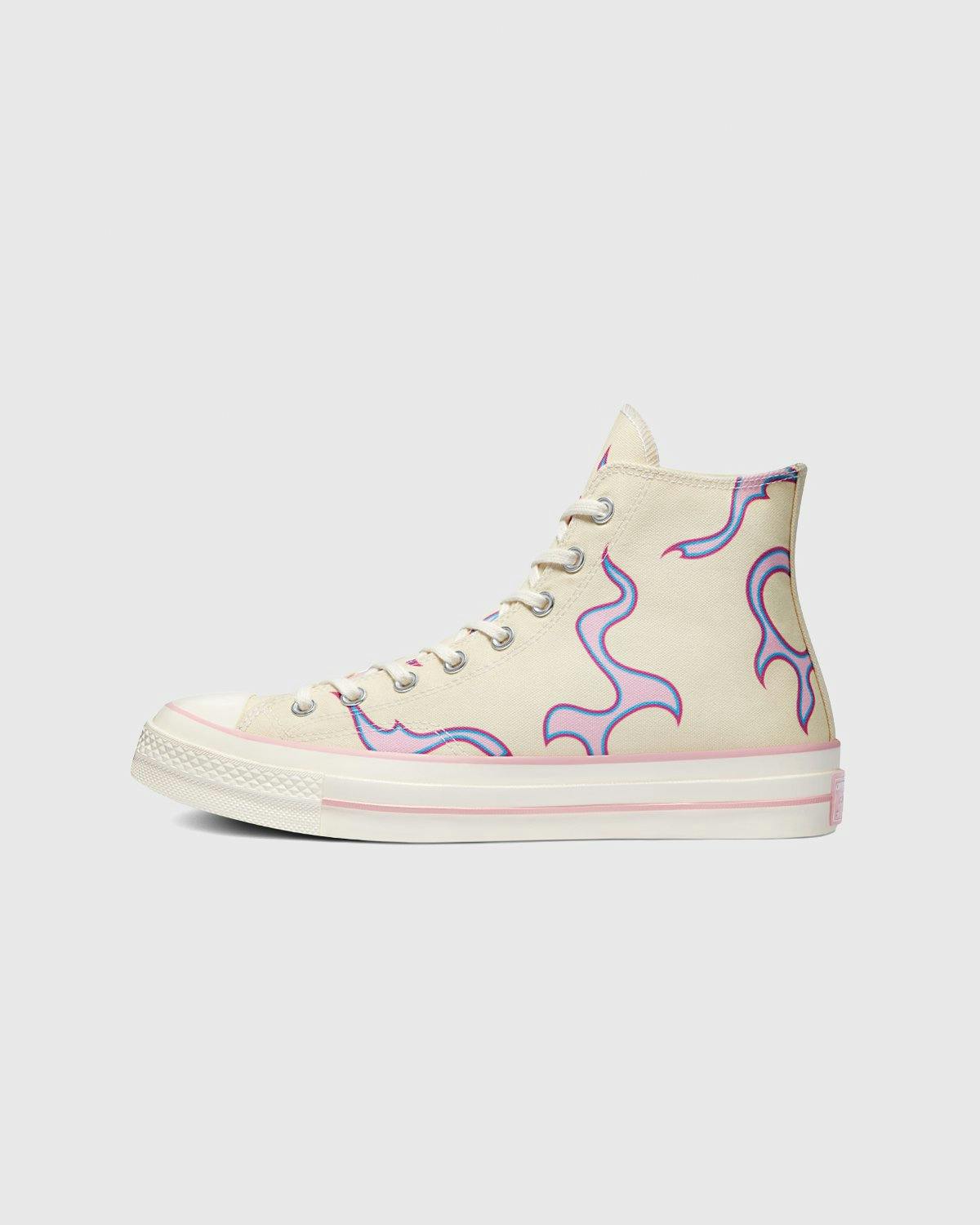 Converse x GOLF WANG - Chuck 70 Flames Pastel Yellow - Footwear - Yellow - Image 4