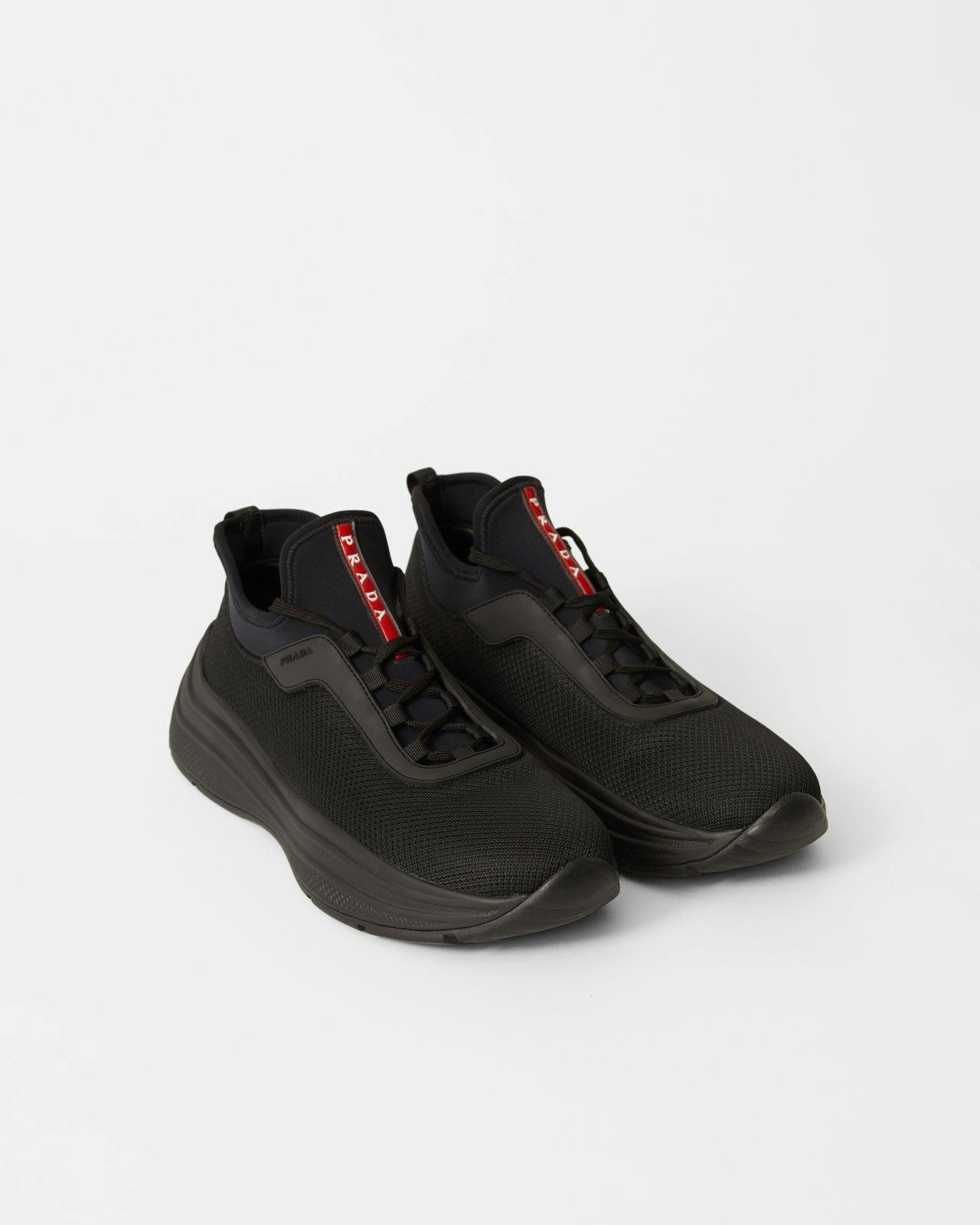 Prada - Men's Mesh Runner - Footwear - Black - Image 3