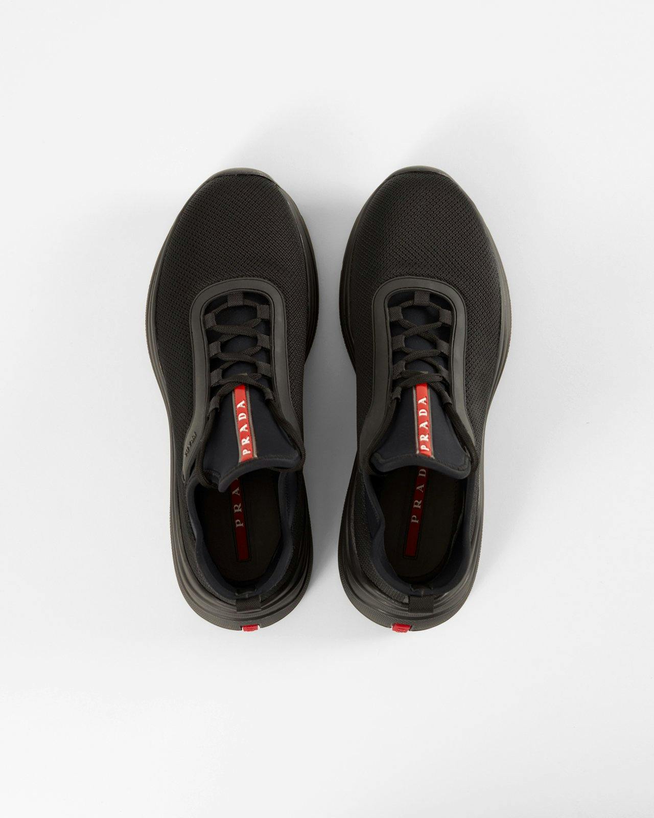 Prada - Men's Mesh Runner - Footwear - Black - Image 6