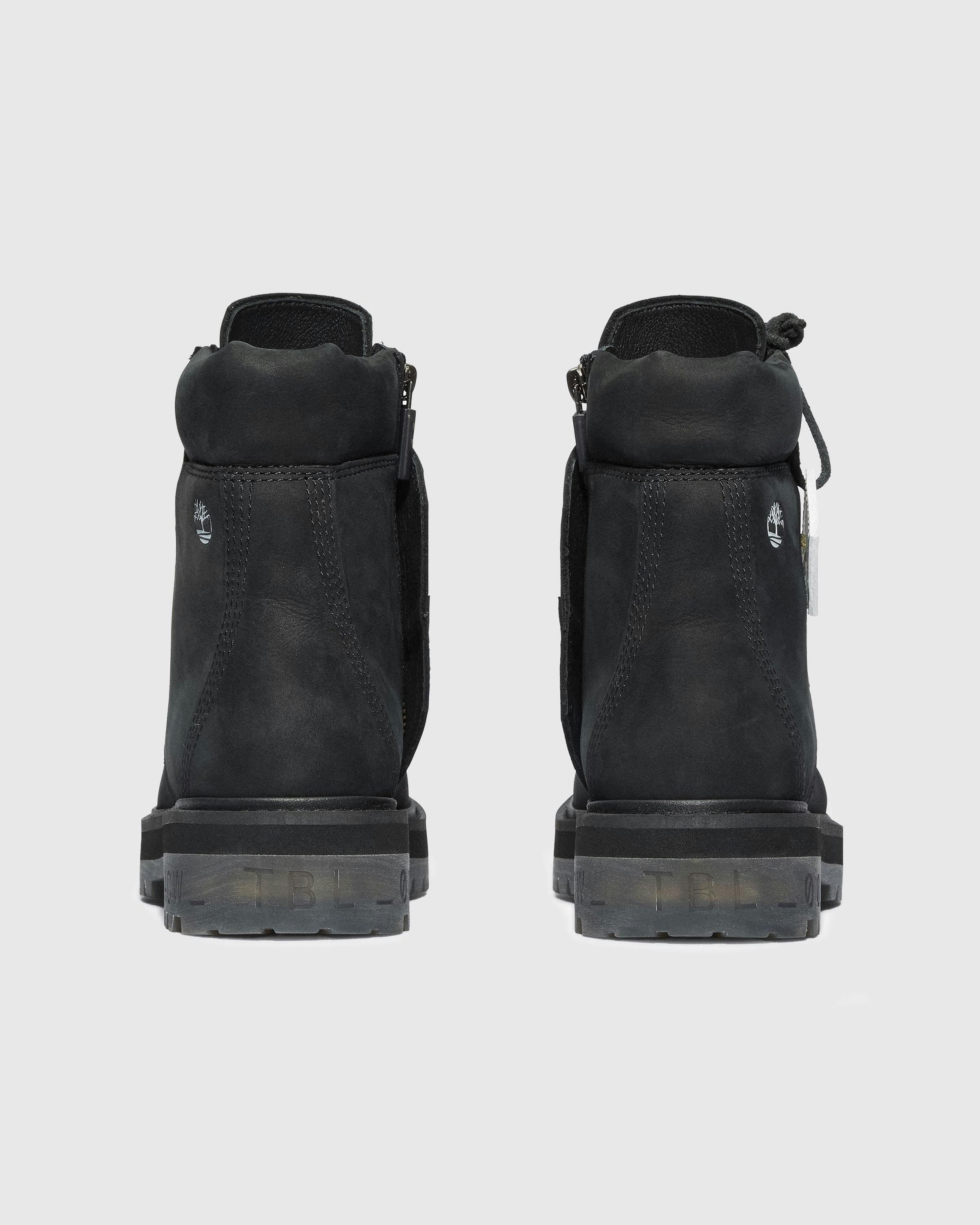 A-Cold-Wall* x Timberland - 6-Inch Side-Zip Boot Jet Black - Footwear - Black - Image 4