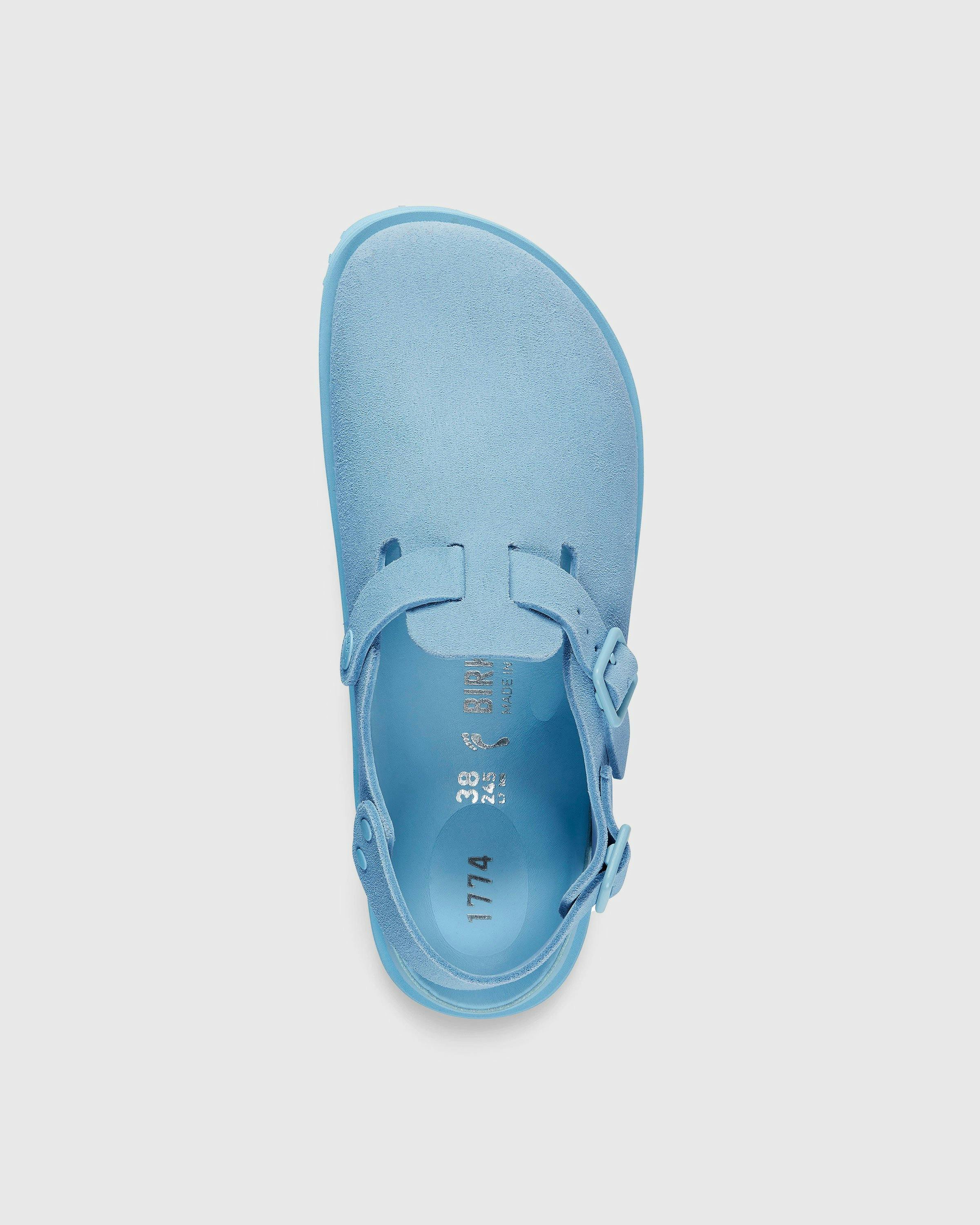 Birkenstock - Tokio Suede Leather Powder Blue - Sandals & Slides - Blue - Image 4