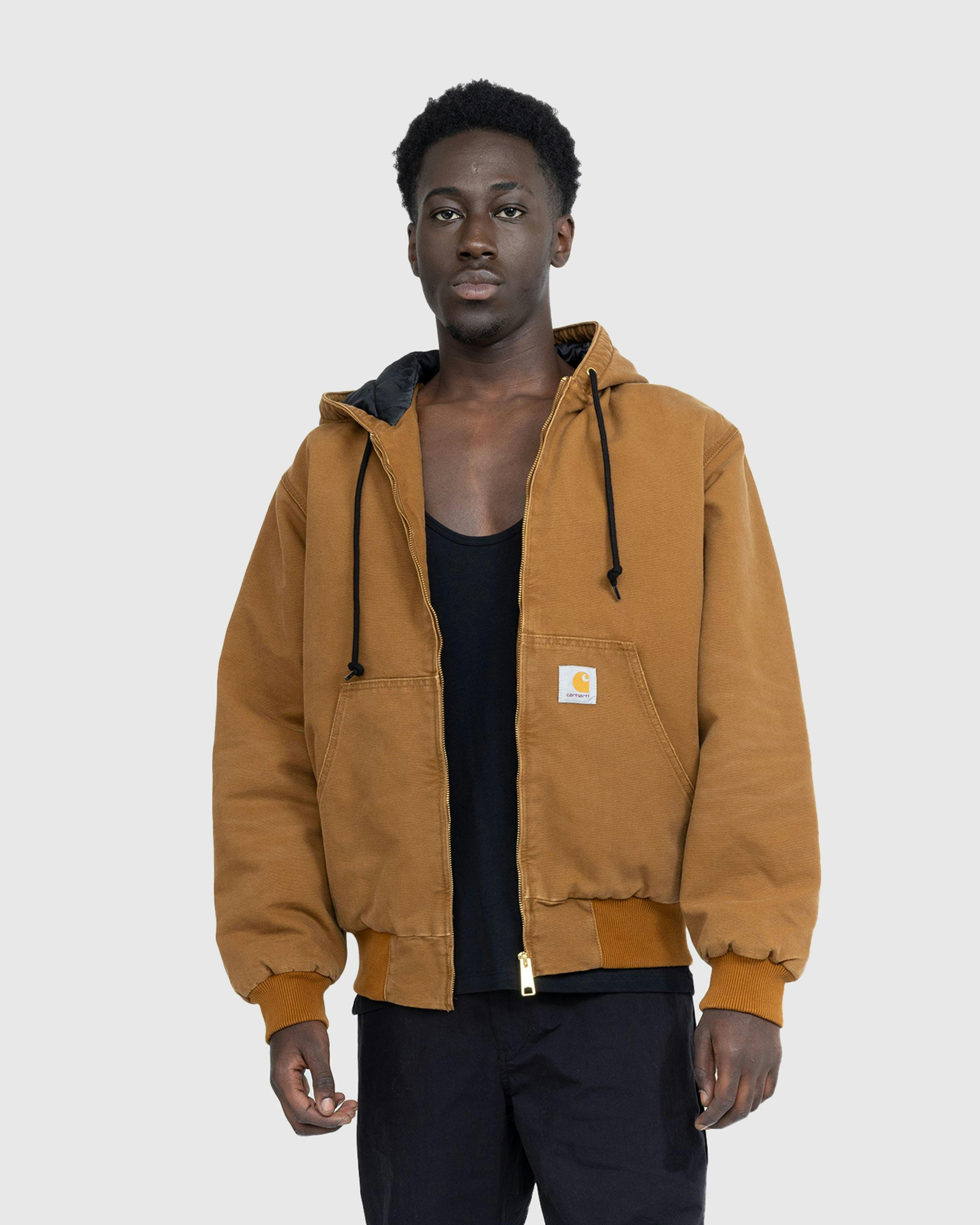 Carhartt WIP – OG Active Jacket Deep Brown | Highsnobiety Shop