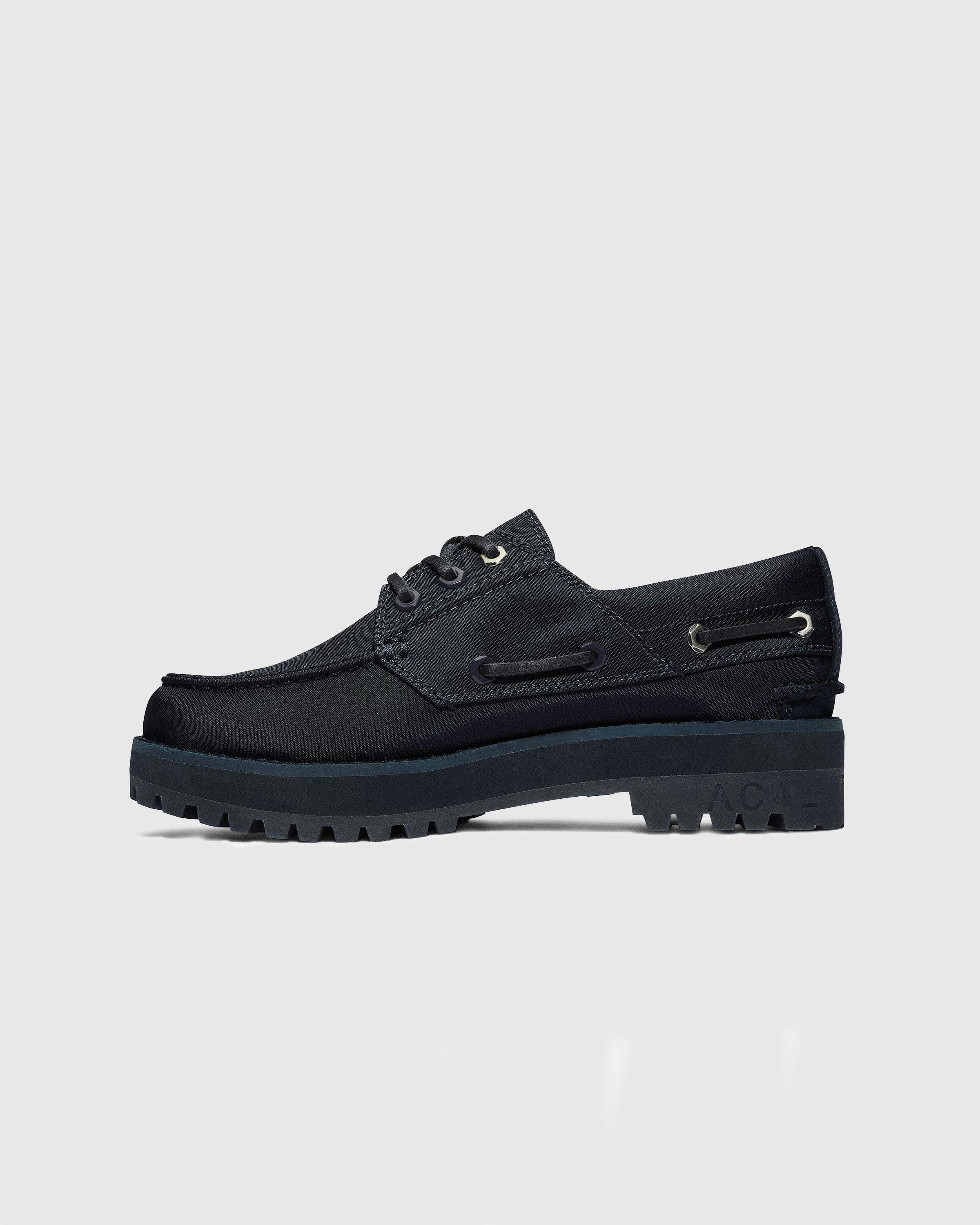 A-Cold-Wall* x Timberland - 3-Eye Boat Shoe Dark Sapphire Navy - Footwear - Blue - Image 2