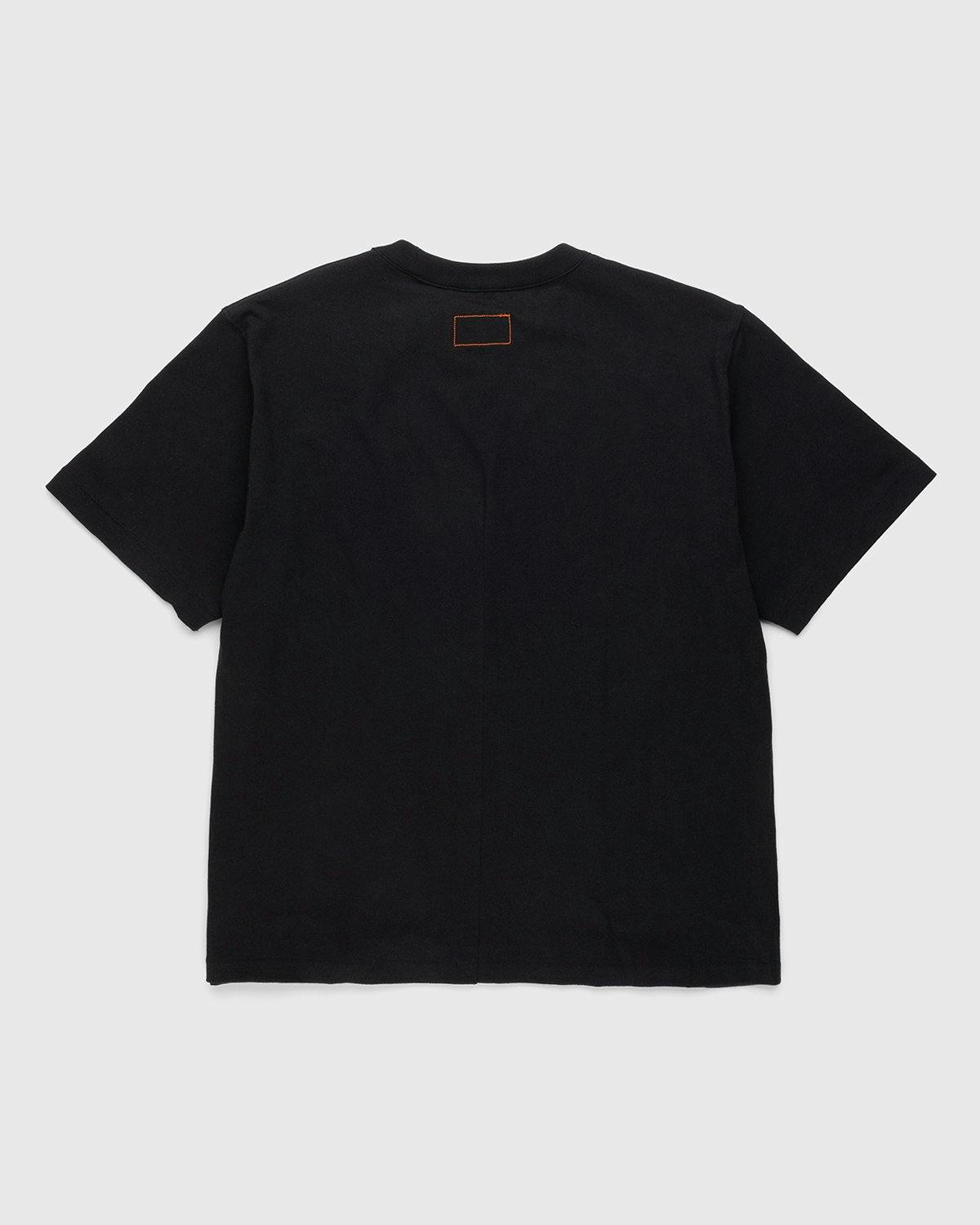 Heron Preston x Calvin Klein - Mens Logo T-Shirt Black - Clothing - Black - Image 2