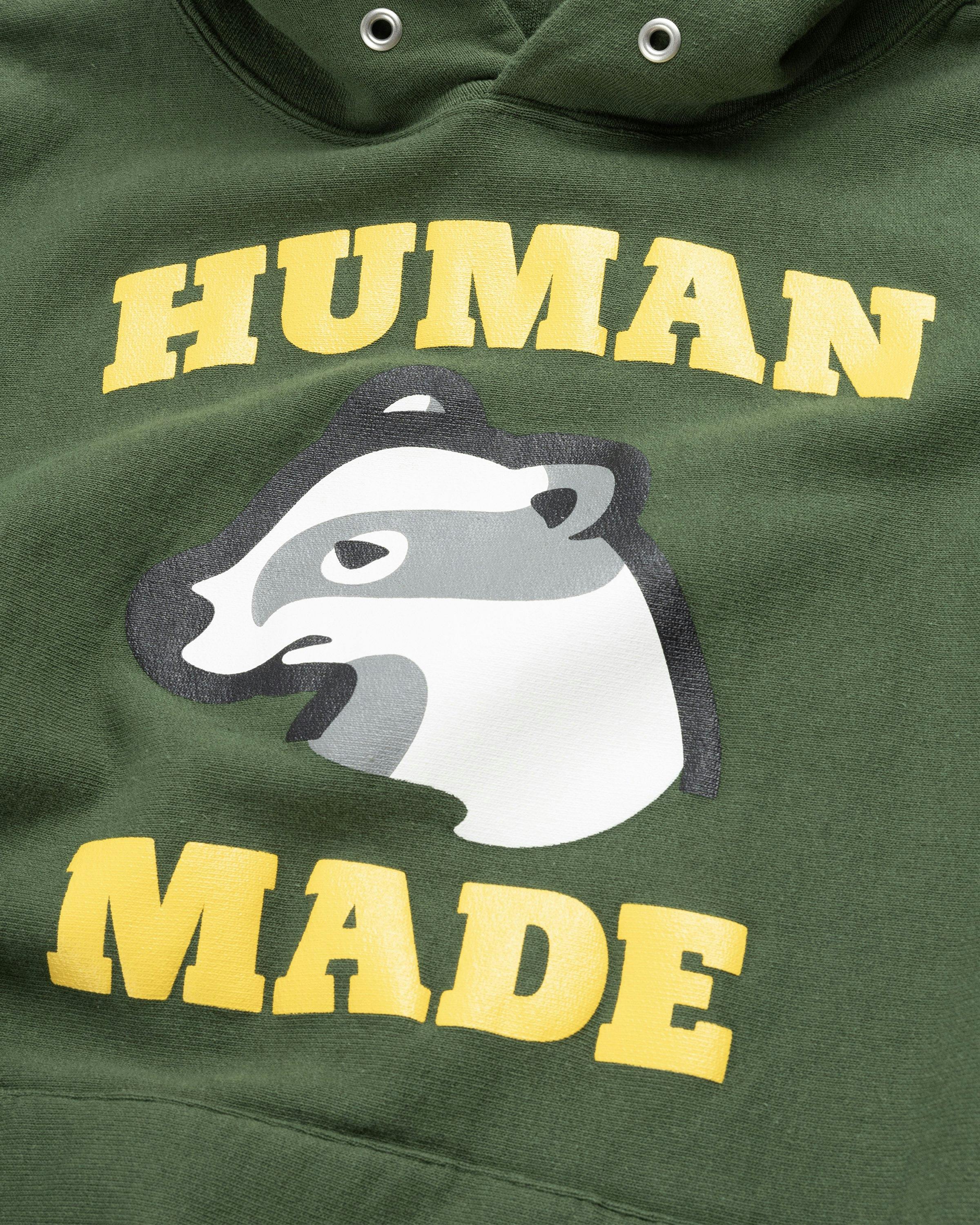 Human Made – Heavyweight Logo Hoodie Green | Highsnobiety Shop