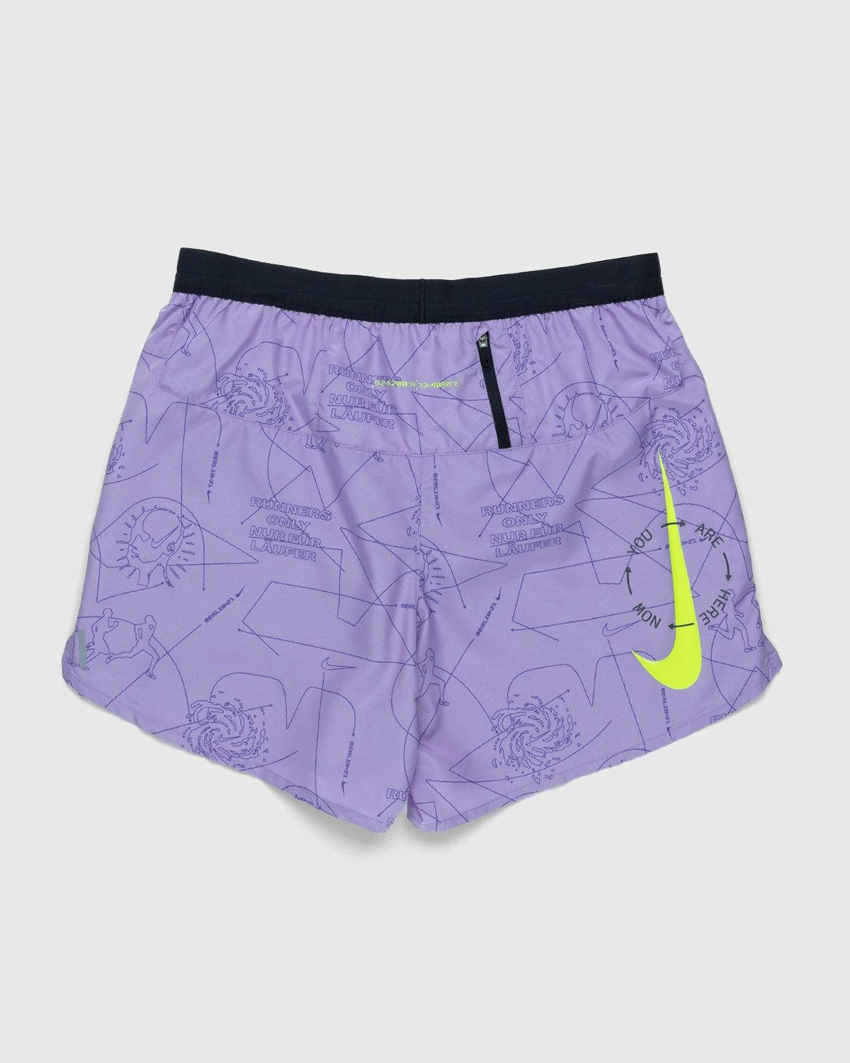 Nike - Men Dri-Fit Berlin Short Orchid Mist Black - Clothing - Black - Image 2