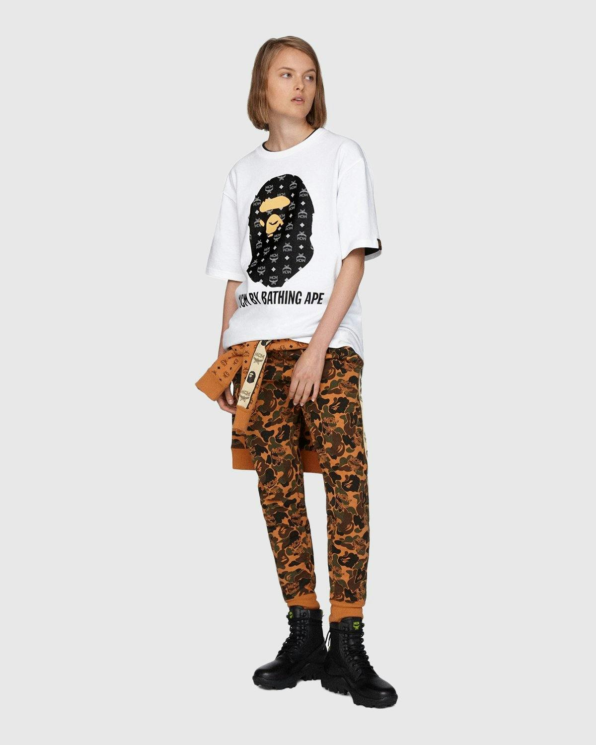 MCM x BAPE - By Bathing Tee Black - Clothing - Black - Image 4