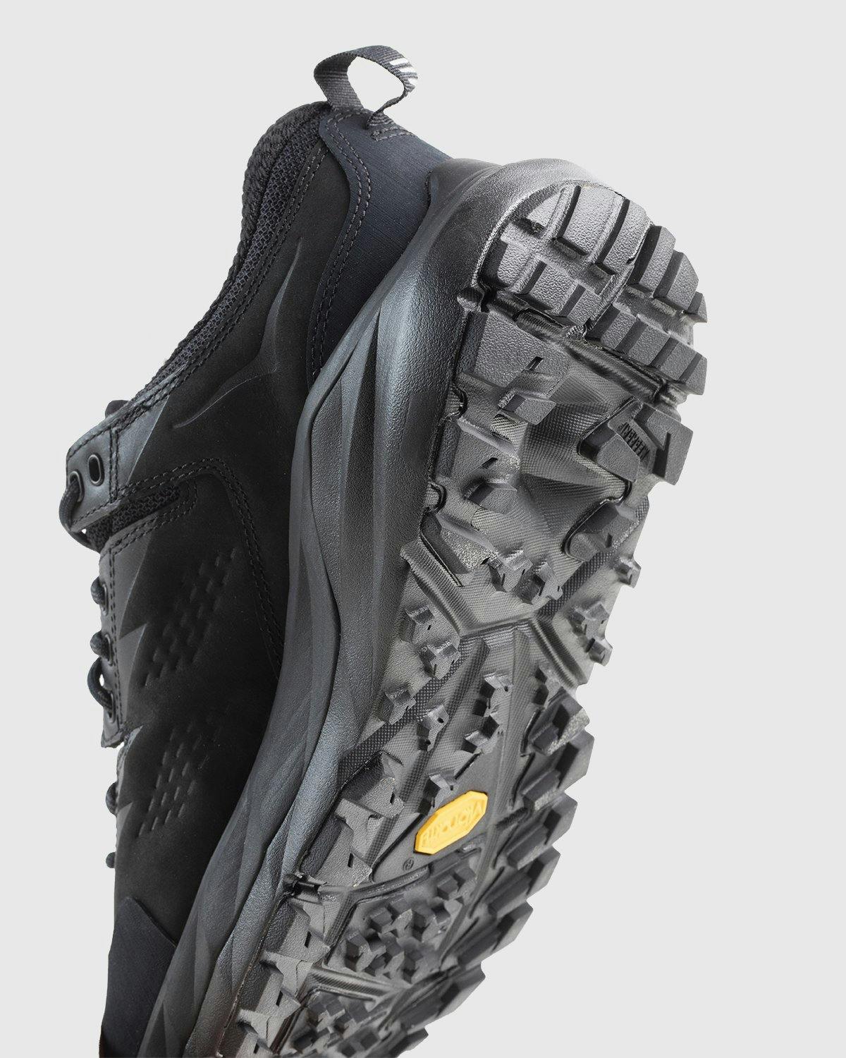 HOKA - M Kaha Low GTX Black Charcoal Grey - Footwear - Black - Image 5