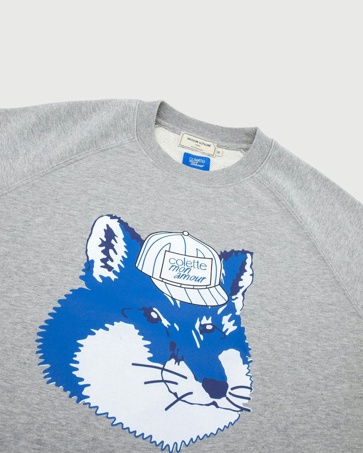 Colette Mon Amour x Maison Kitsune - Crewneck Grey - Clothing - Grey - Image 2