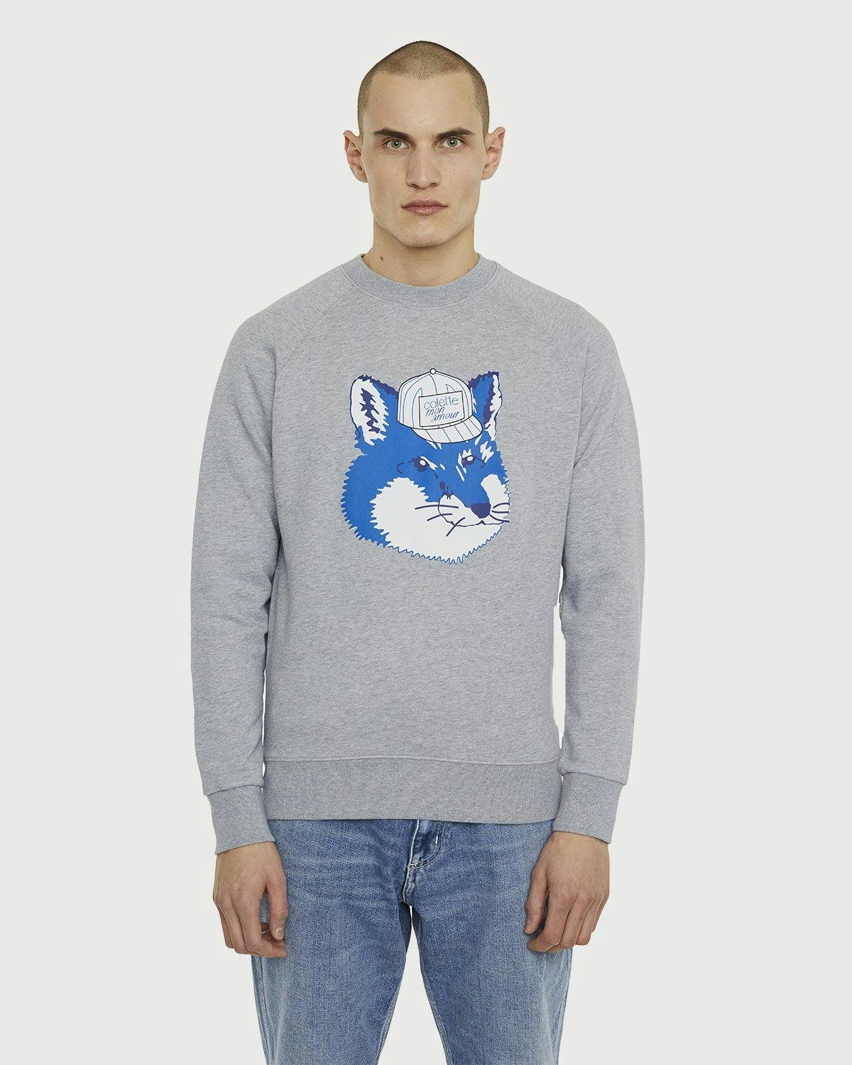 Colette Mon Amour x Maison Kitsune - Crewneck Grey - Clothing - Grey - Image 4