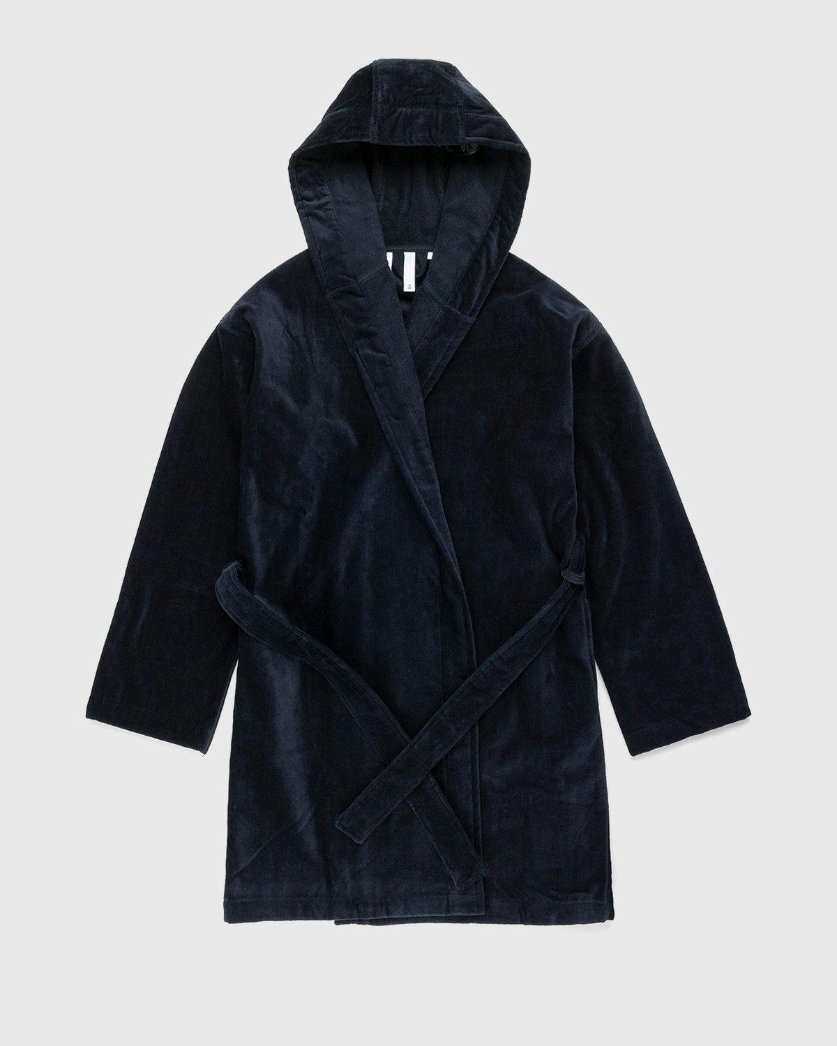 Y-3 - Cotton Bathrobe Black - Lifestyle - Black - Image 2