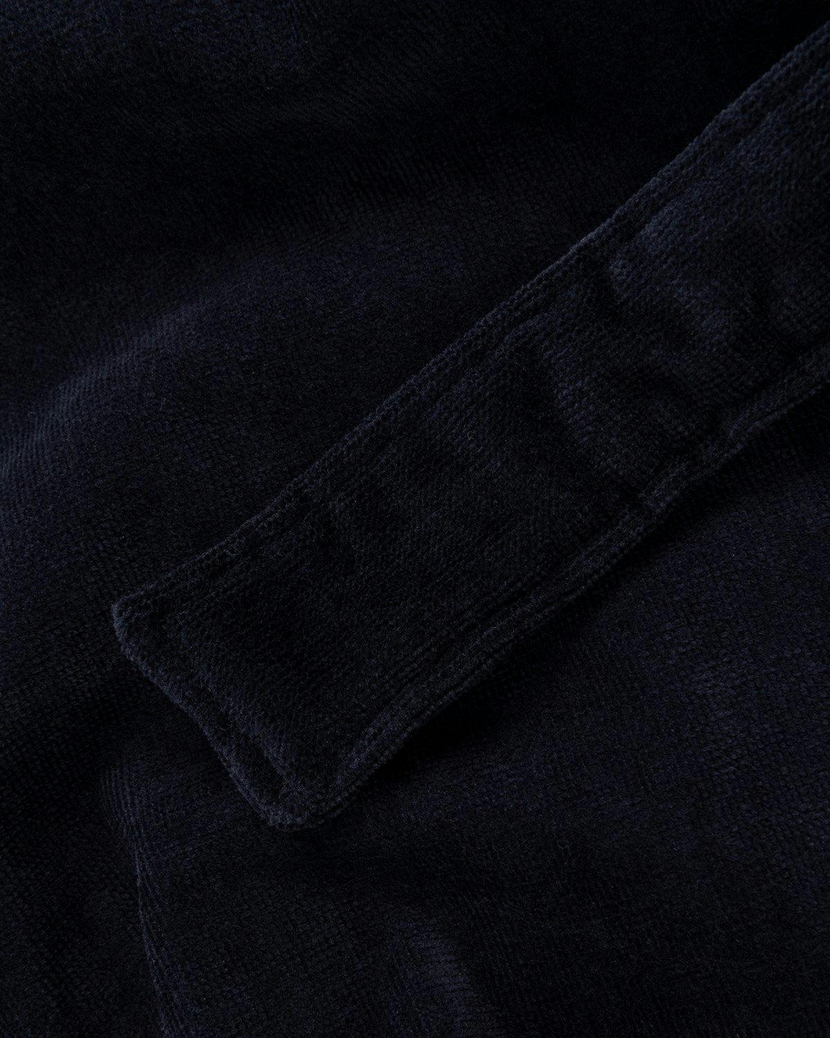 Y-3 - Cotton Bathrobe Black - Lifestyle - Black - Image 6