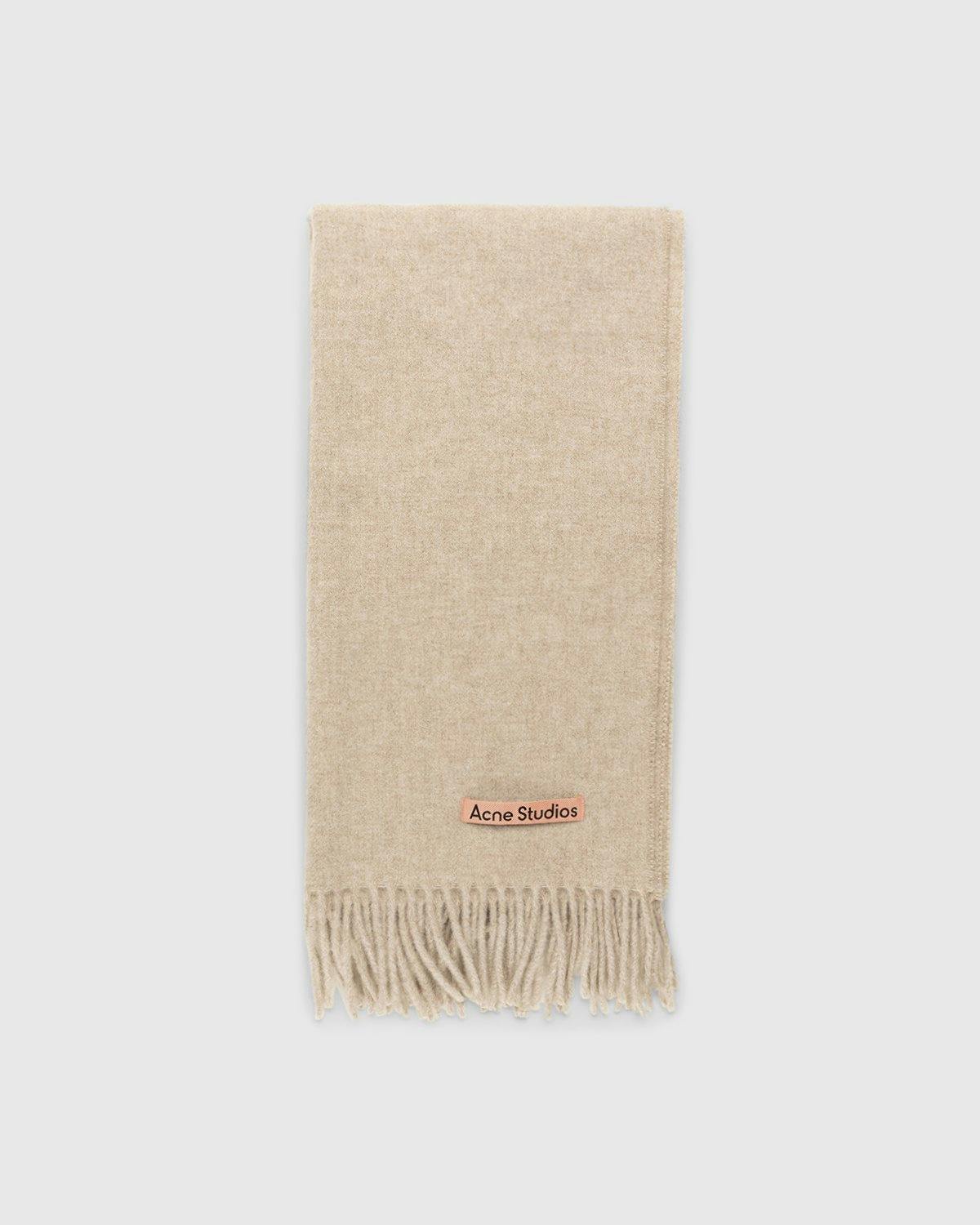 Acne Studios - Canada Narrow Scarf Oatmeal Melange - Accessories - Beige - Image 2