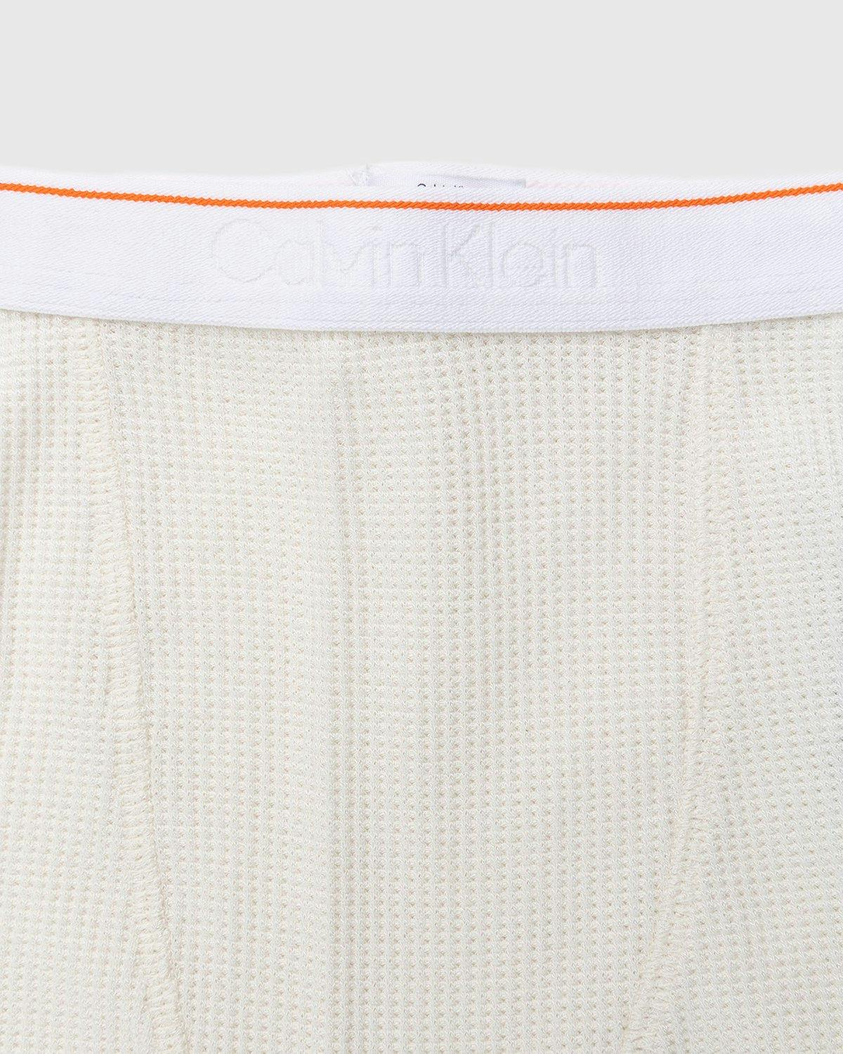 Heron Preston x Calvin Klein - Womens Sleep Short Chalk - Clothing - White - Image 3