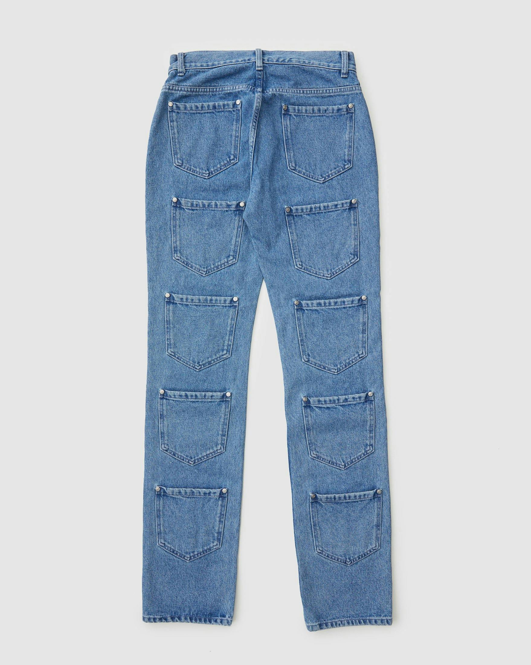 Lourdes New York - Multi-pocket Denim Blue - Clothing - Blue - Image 2