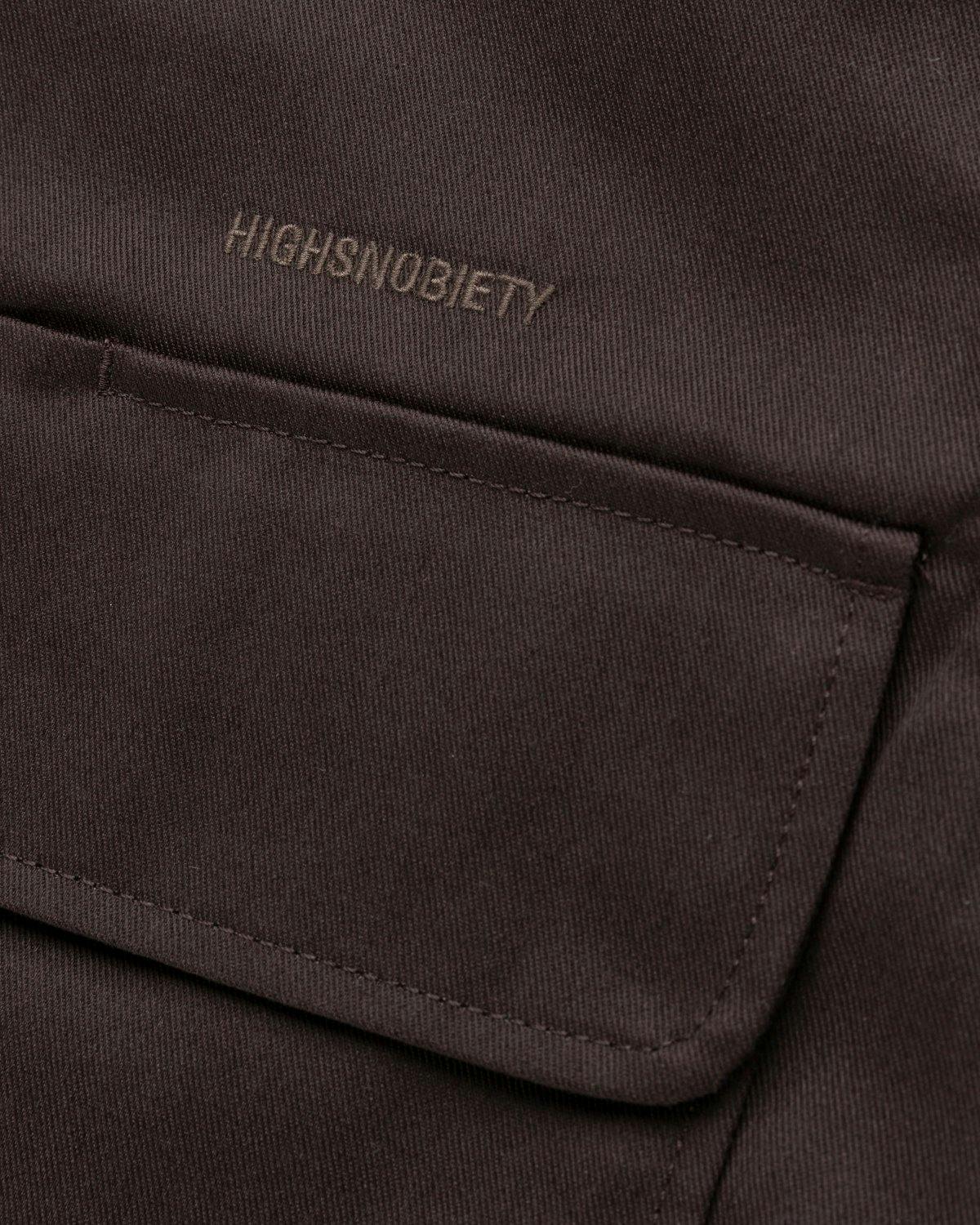 Highsnobiety x Dickies - Service Shirt Dark Brown - Clothing - Brown - Image 4