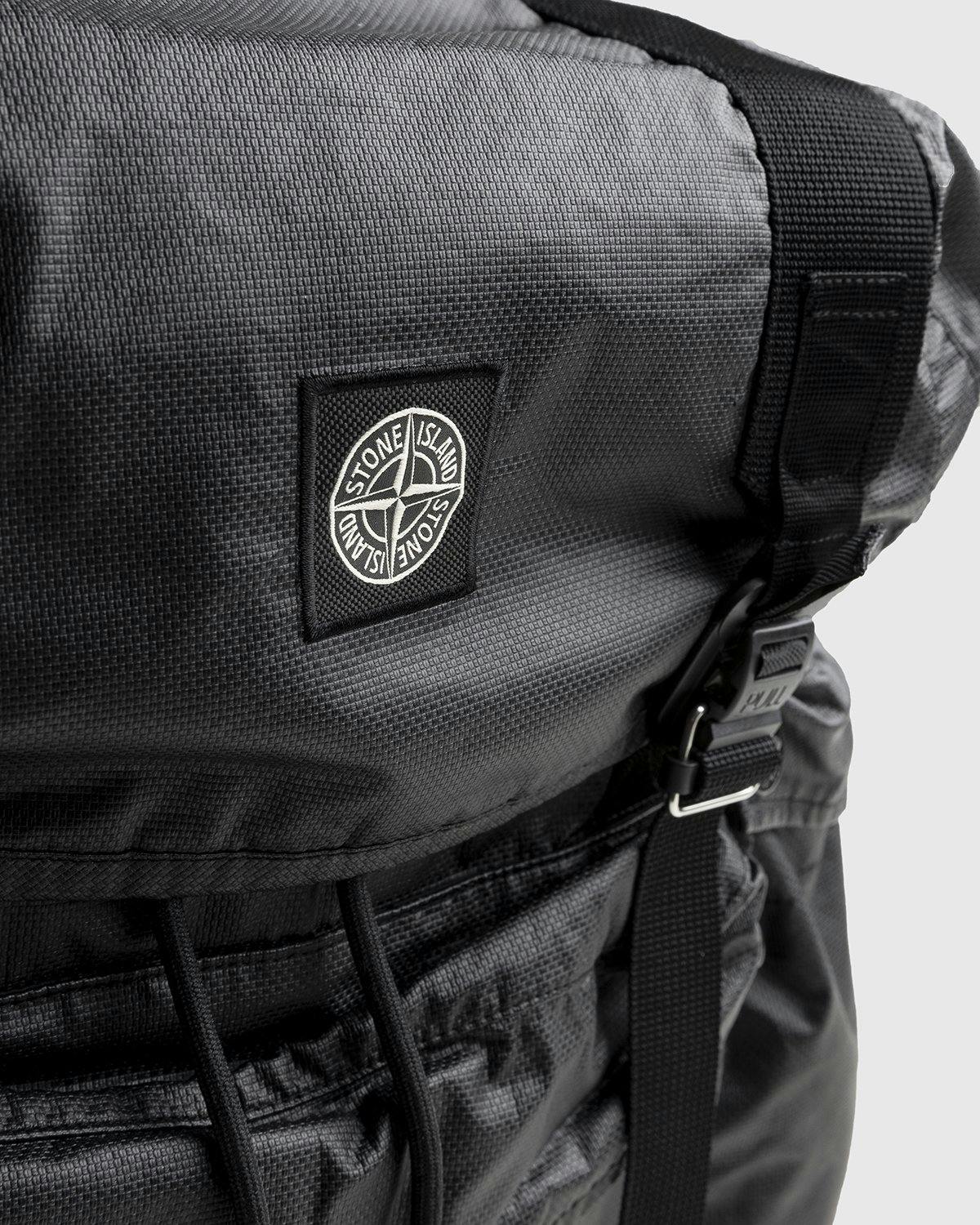 Stone Island - Dyed Backpack Black - Accessories - Black - Image 4