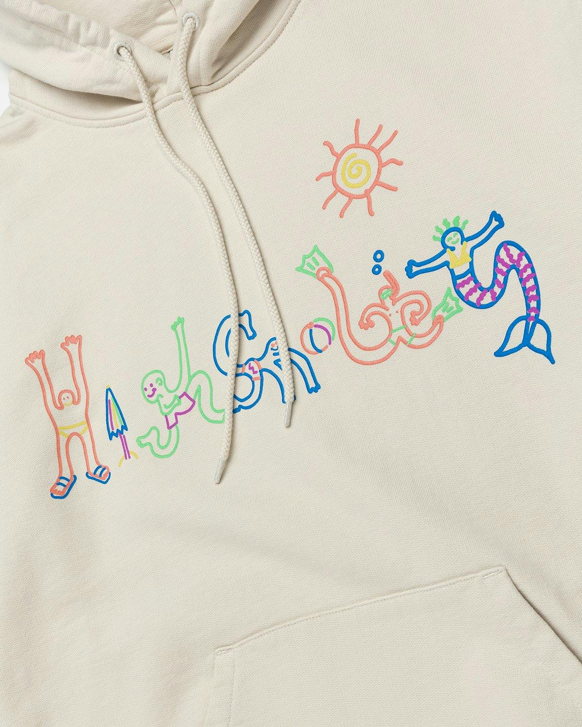 Highsnobiety - BeachFriendz Hoodie Eggshell - Clothing - Beige - Image 3