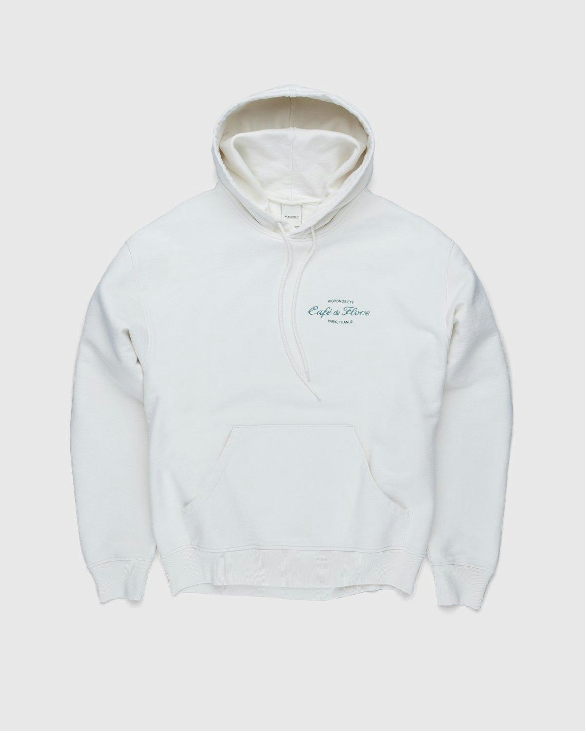 Highsnobiety - Not In Paris 3 x Cafe De Flore Hoodie Eggshell - Clothing - Beige - Image 2