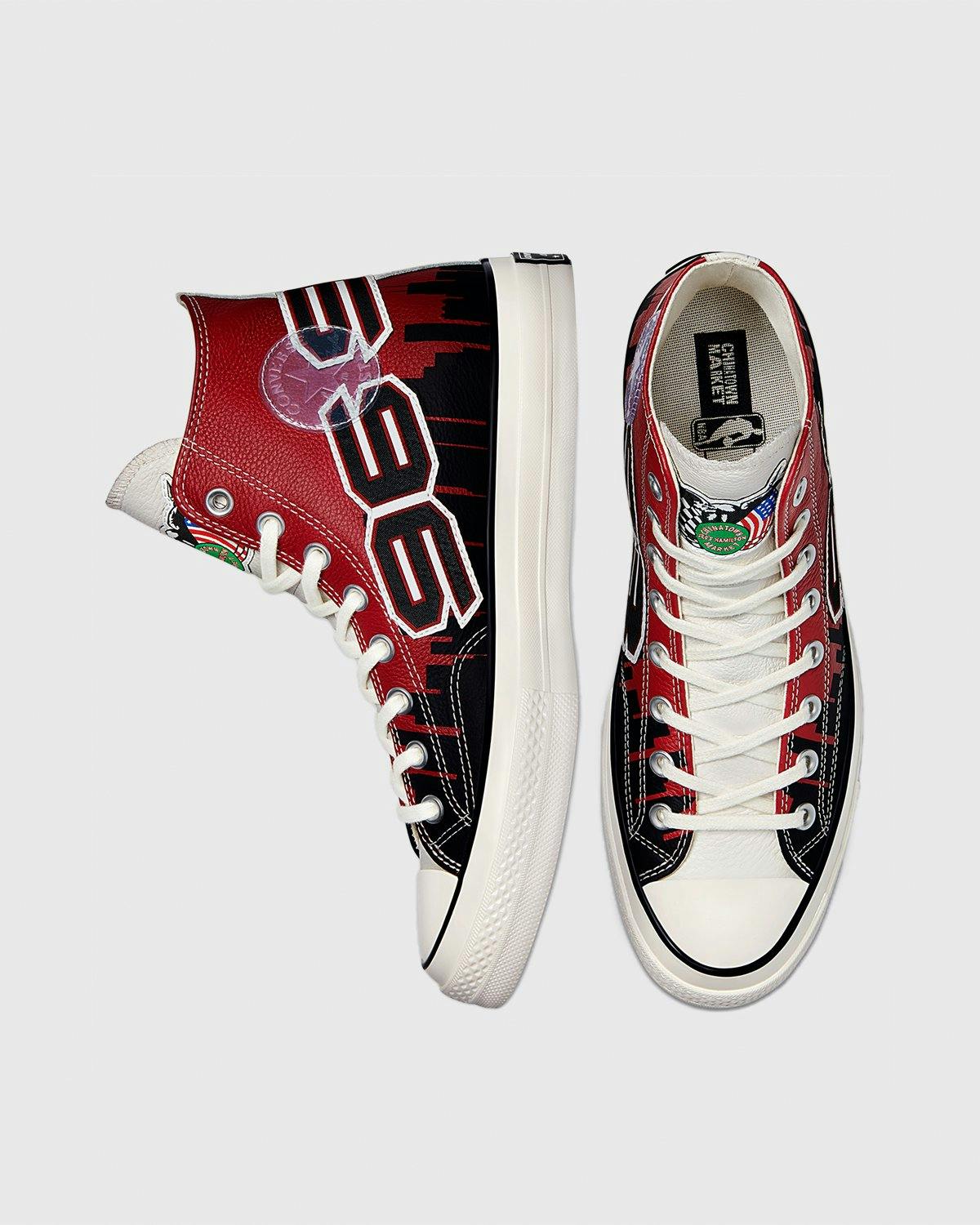 Converse x Jeff Hamilton - Chuck 70 High Garnet/Black - Footwear - Multi - Image 3