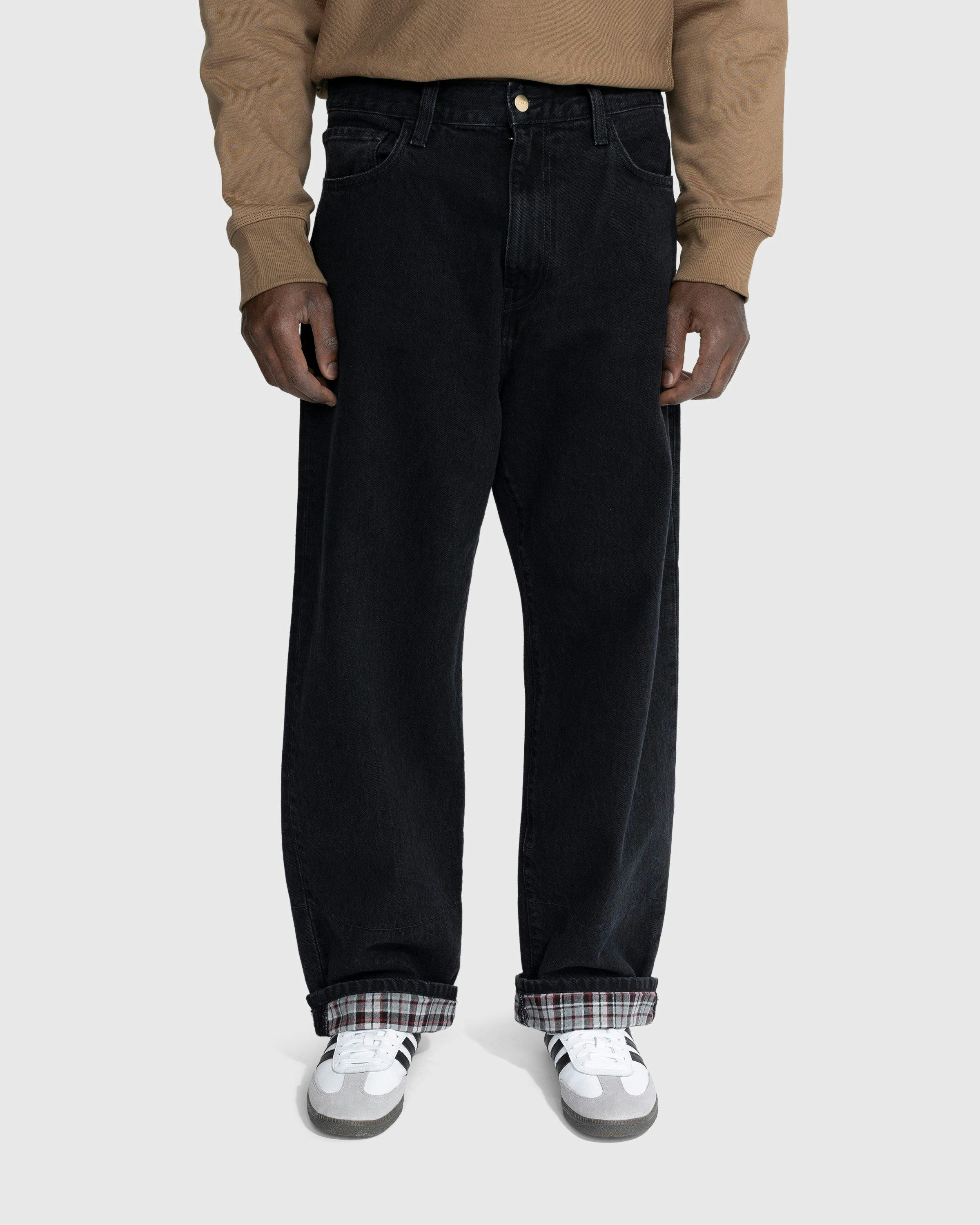 Carhartt WIP - Rider Pant Stonewashed Black - Clothing - Black - Image 2