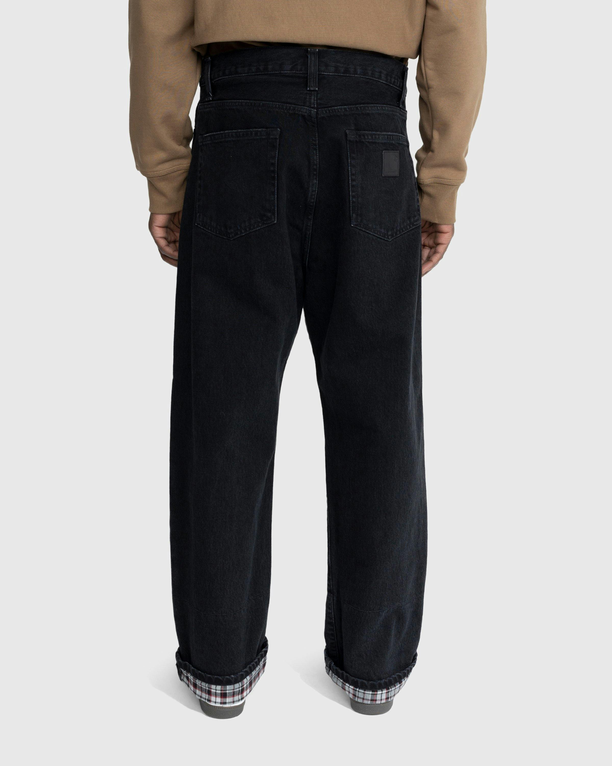 Carhartt WIP - Rider Pant Stonewashed Black - Clothing - Black - Image 3