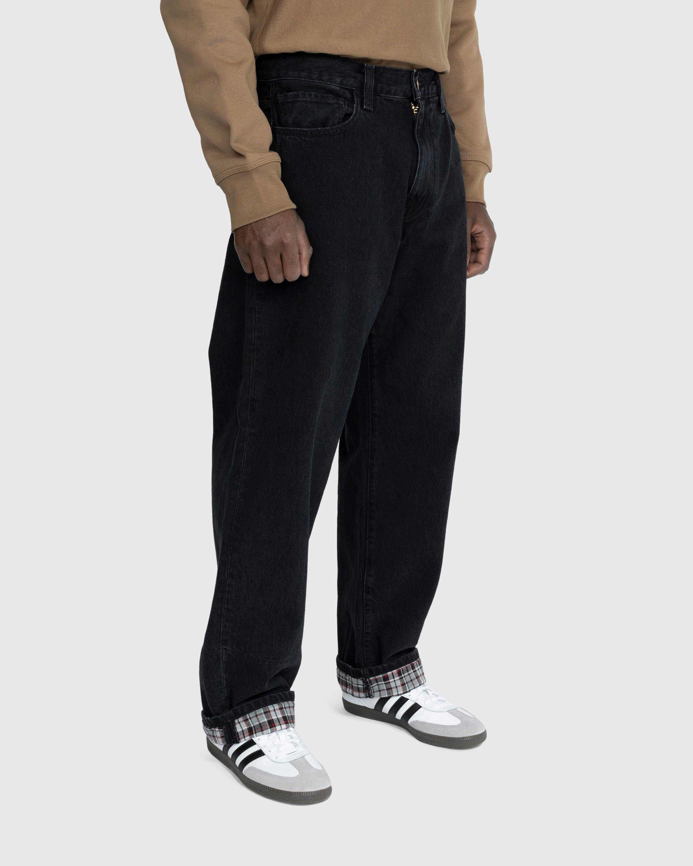 Carhartt WIP - Rider Pant Stonewashed Black - Clothing - Black - Image 4