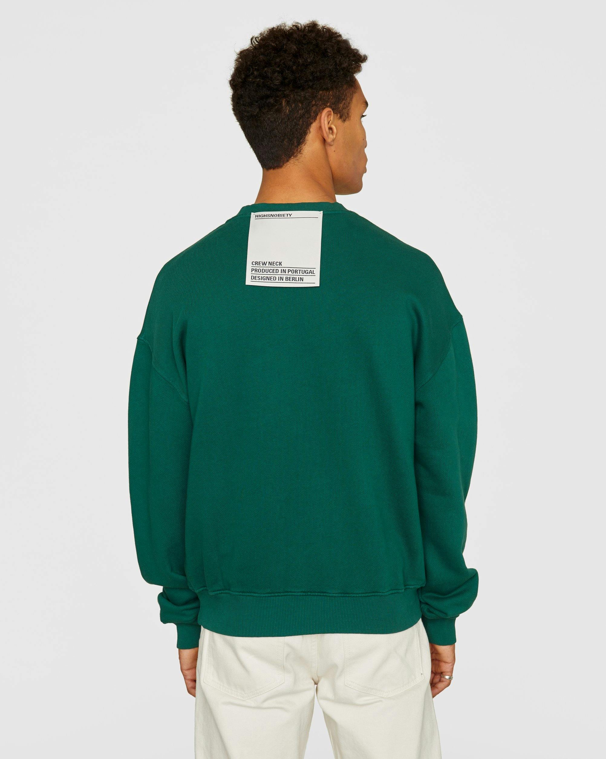 Highsnobiety - Staples Sweatshirt Green - Clothing - Green - Image 3