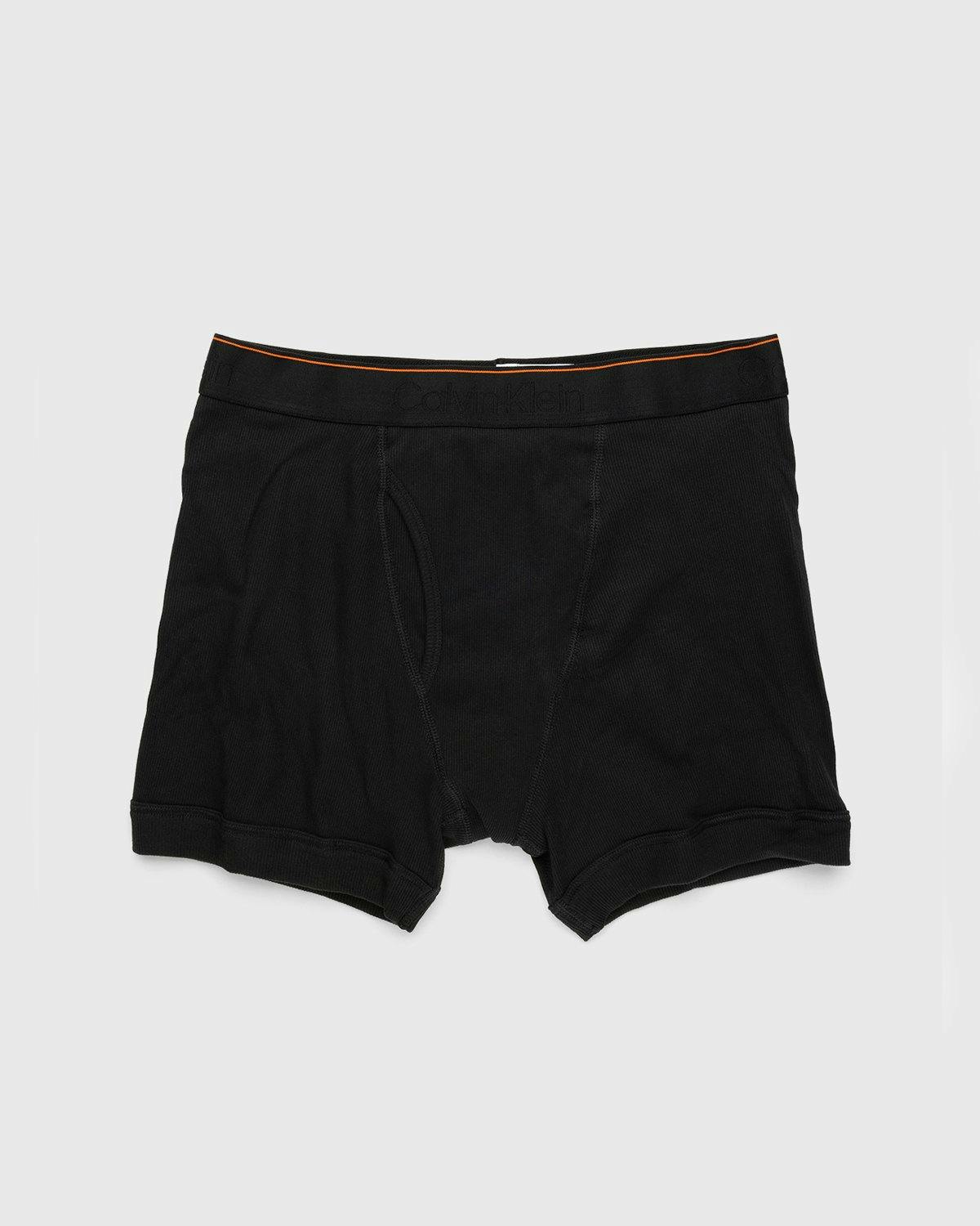 Heron Preston x Calvin Klein - Mens Boxer Brief 3 Pack Black - Clothing - Black - Image 2