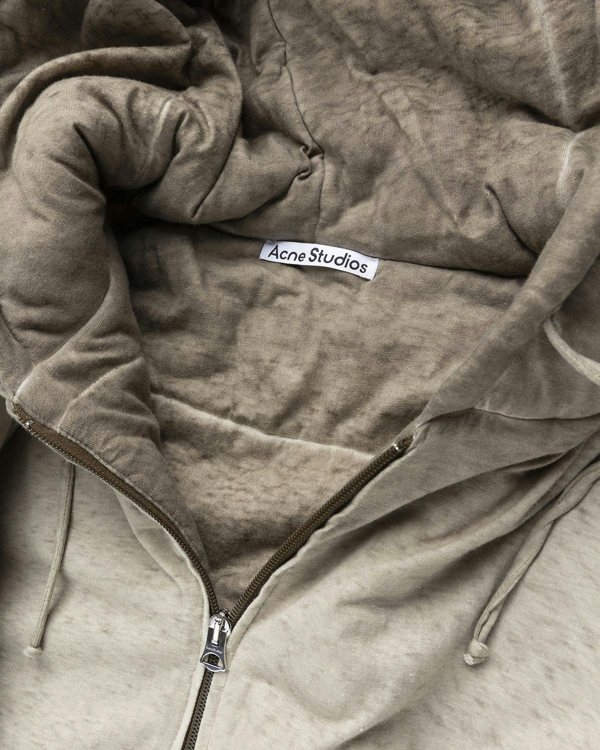 Acne Studios - Padded Hoodie Dusty Brown - Clothing - Brown - Image 4