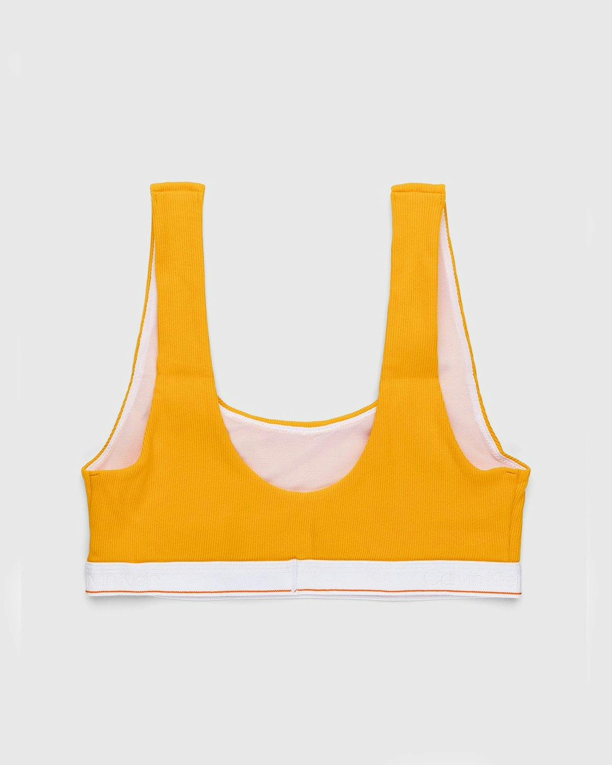 Heron Preston x Calvin Klein - Womens U-Back Bralette Sunflower - Clothing - Yellow - Image 2