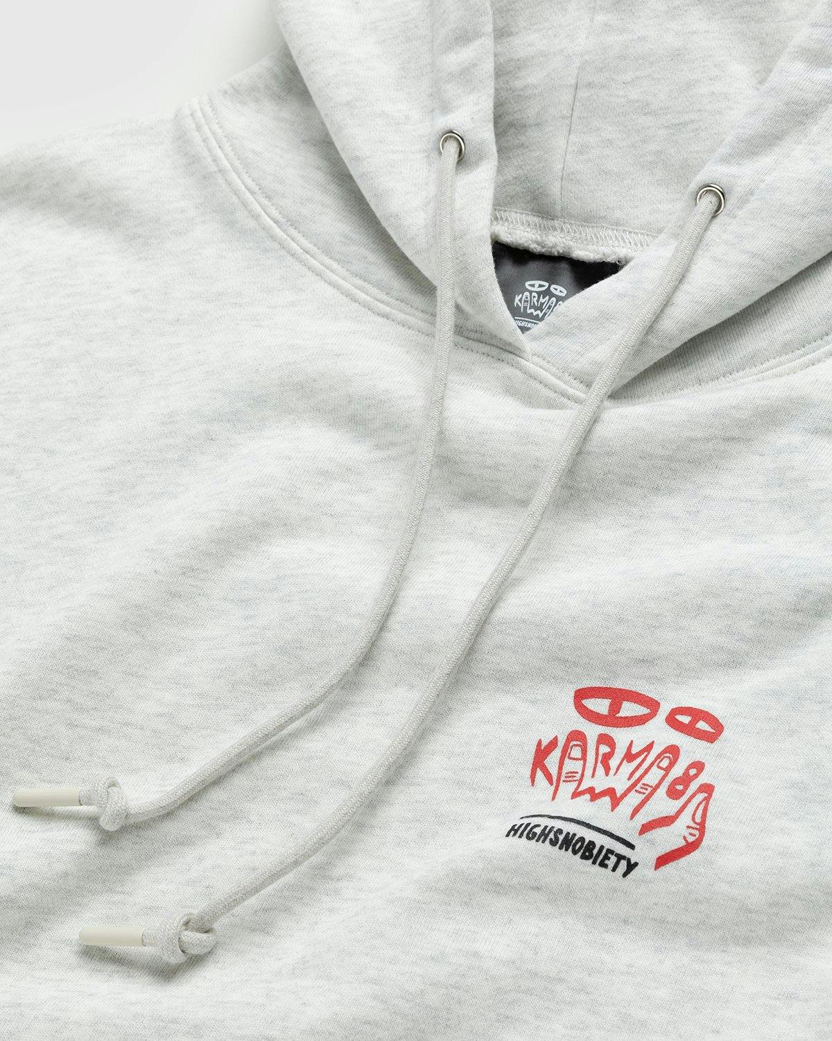 KARMA8A x Highsnobiety - HS Sports High Hoodie White - Clothing - White - Image 7