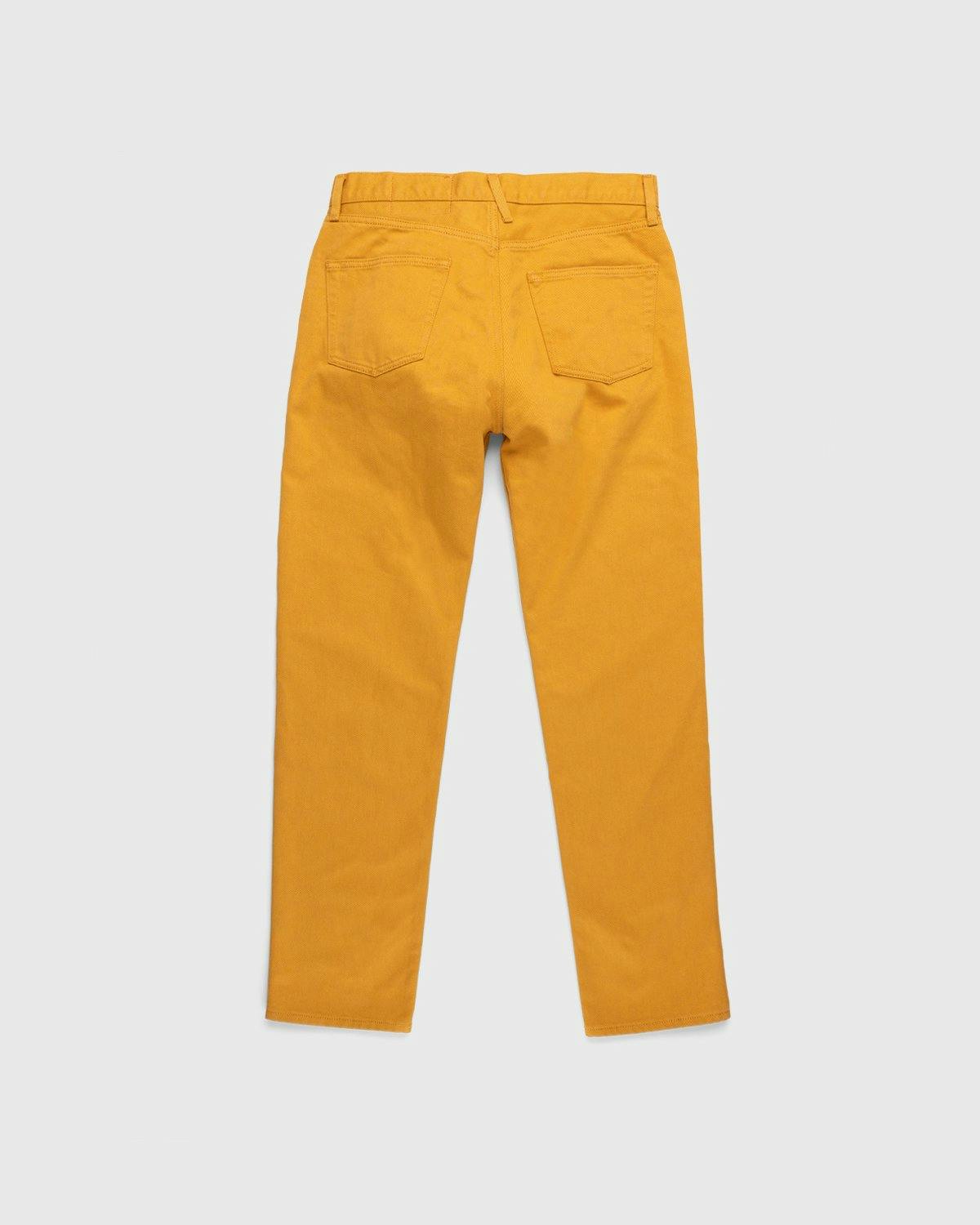 Heron Preston x Calvin Klein - Mens Straight Leg Jeans Radiant Yellow - Clothing - Yellow - Image 2