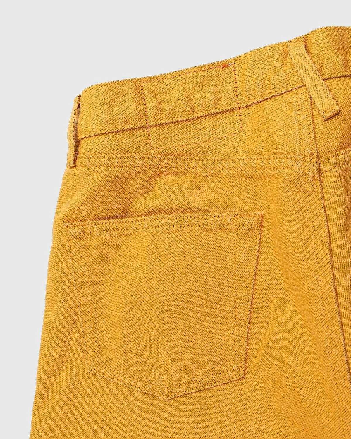 Heron Preston x Calvin Klein - Mens Straight Leg Jeans Radiant Yellow - Clothing - Yellow - Image 3