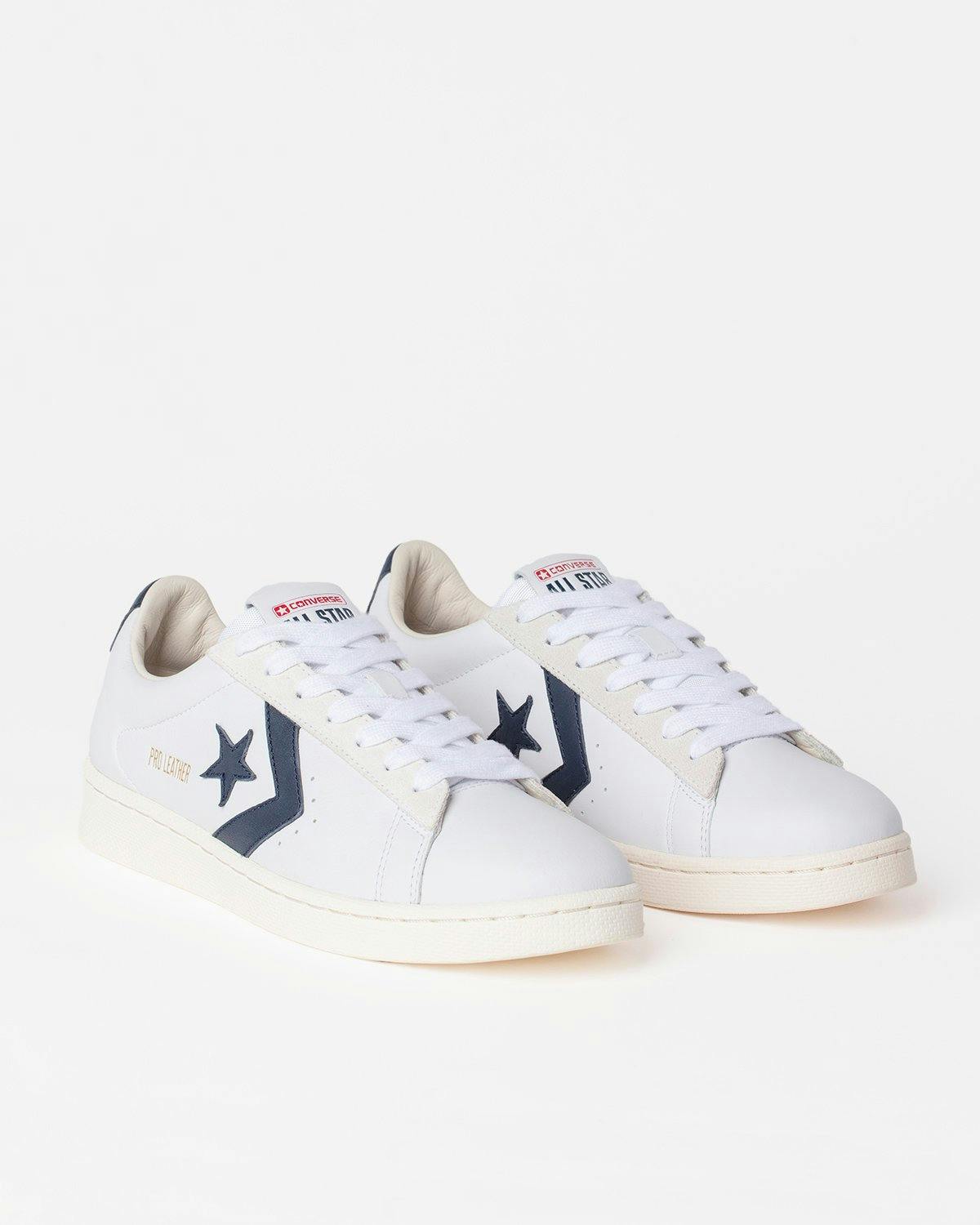 Converse - Pro Leather Og Ox White/Obsidian/Egret - Footwear - White - Image 5