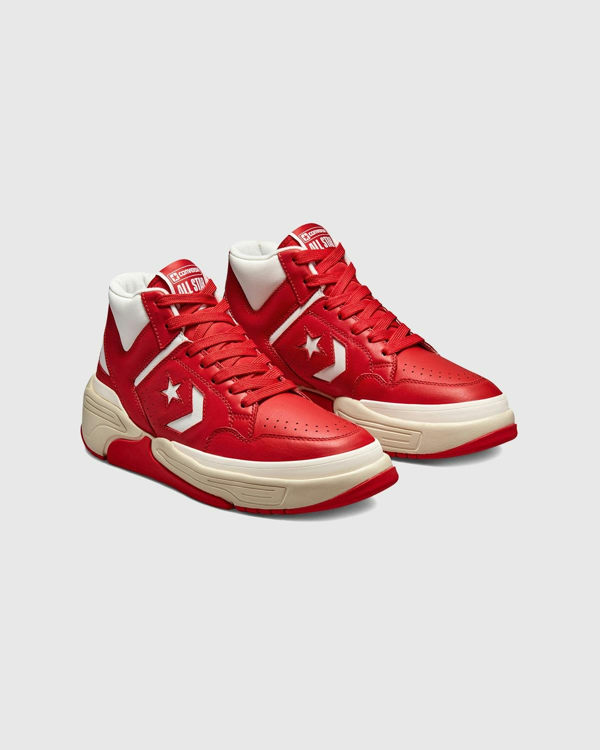 Converse - Weapon CX Mid University Red White - Footwear - Red - Image 3