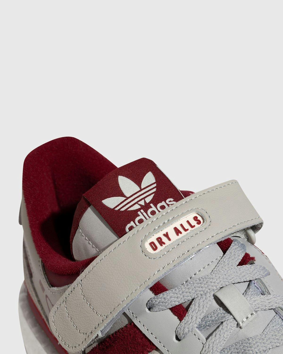 adidas Originals x Human Made - Forum Low Burgundy - Footwear - Grey - Image 4