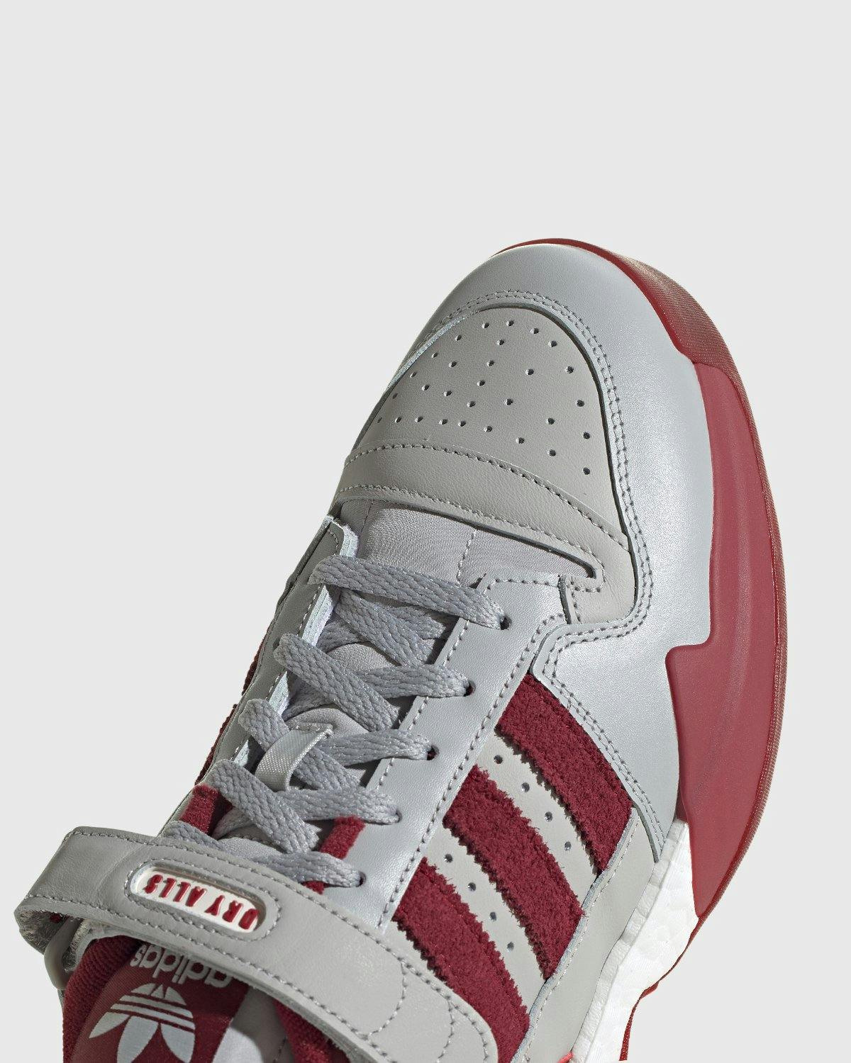 adidas Originals x Human Made - Forum Low Burgundy - Footwear - Grey - Image 6