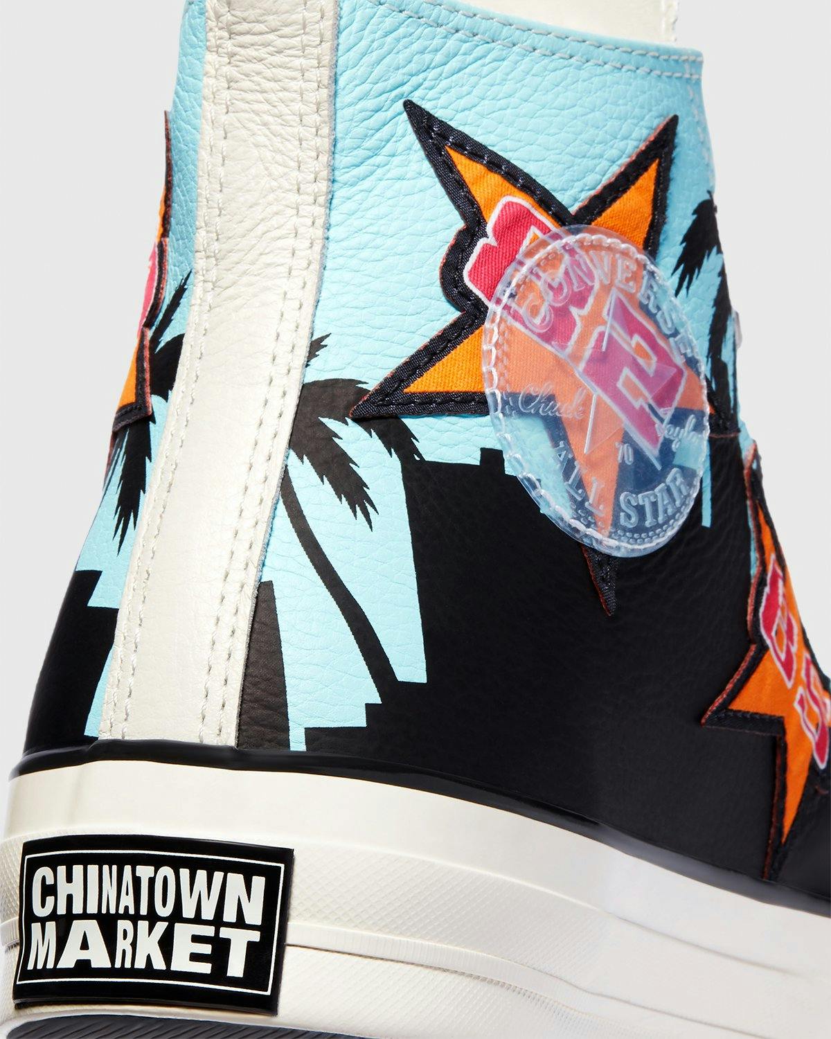 Converse x Jeff Hamilton - Chuck 70 High Poolside/Black - Footwear - Multi - Image 4