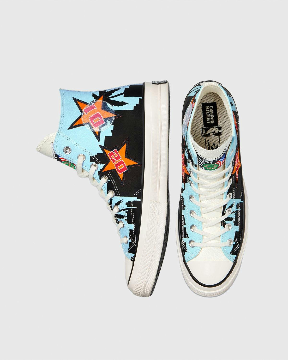 Converse x Jeff Hamilton - Chuck 70 High Poolside/Black - Footwear - Multi - Image 3