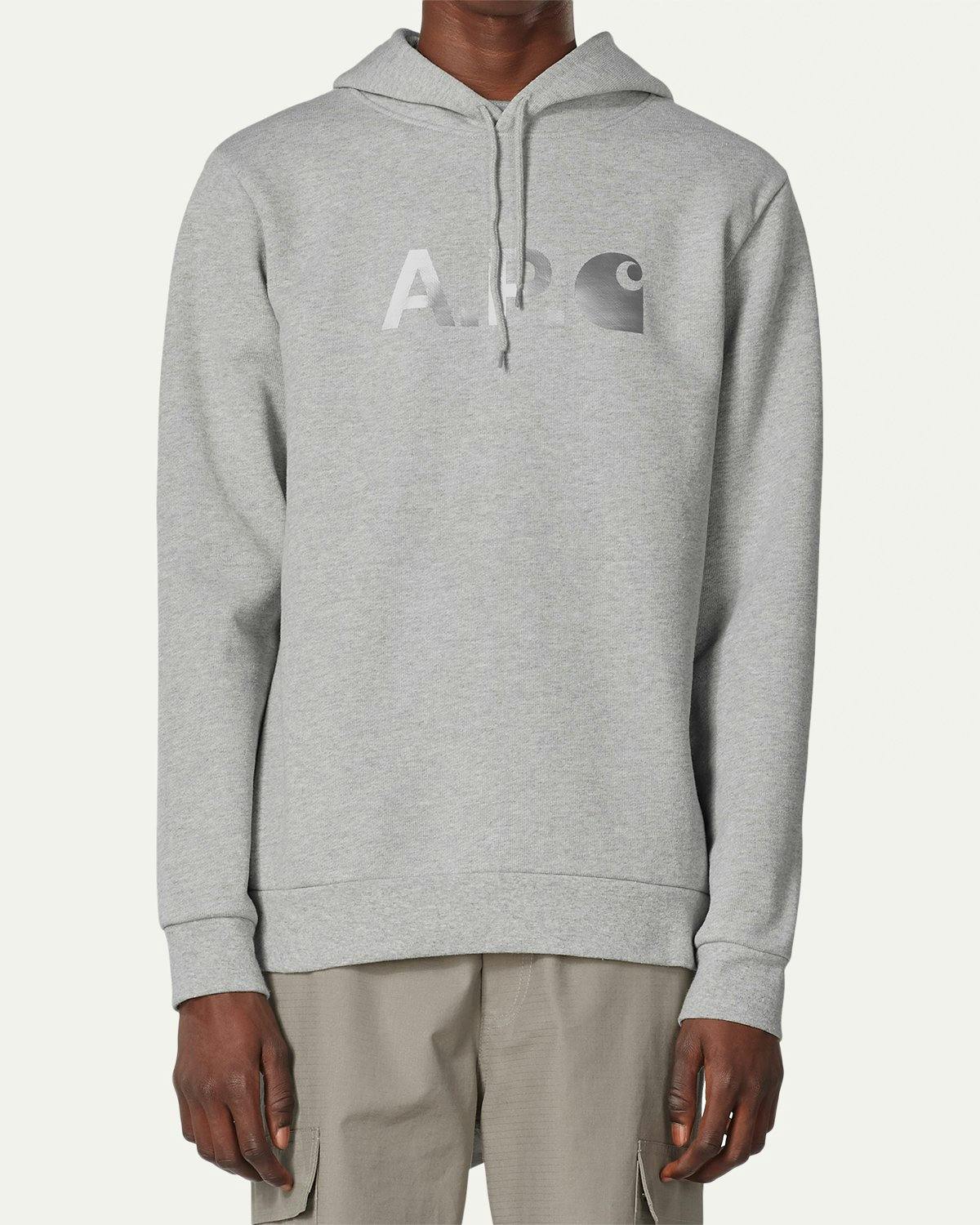 Carhartt WIP x A.P.C. - Stash Hoodie - Clothing - Grey - Image 2