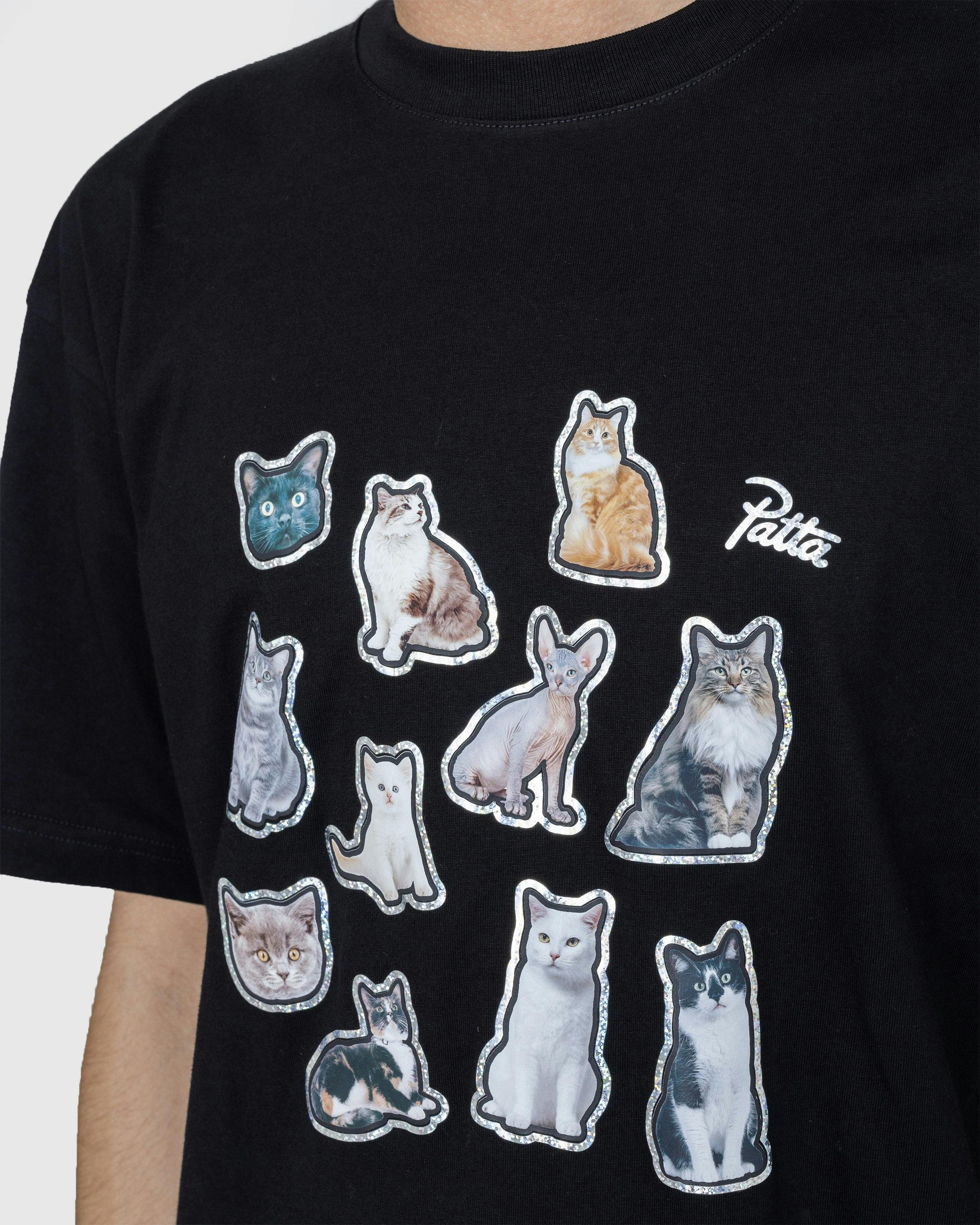 Patta - Cats T-Shirt Black - Clothing - Black - Image 4