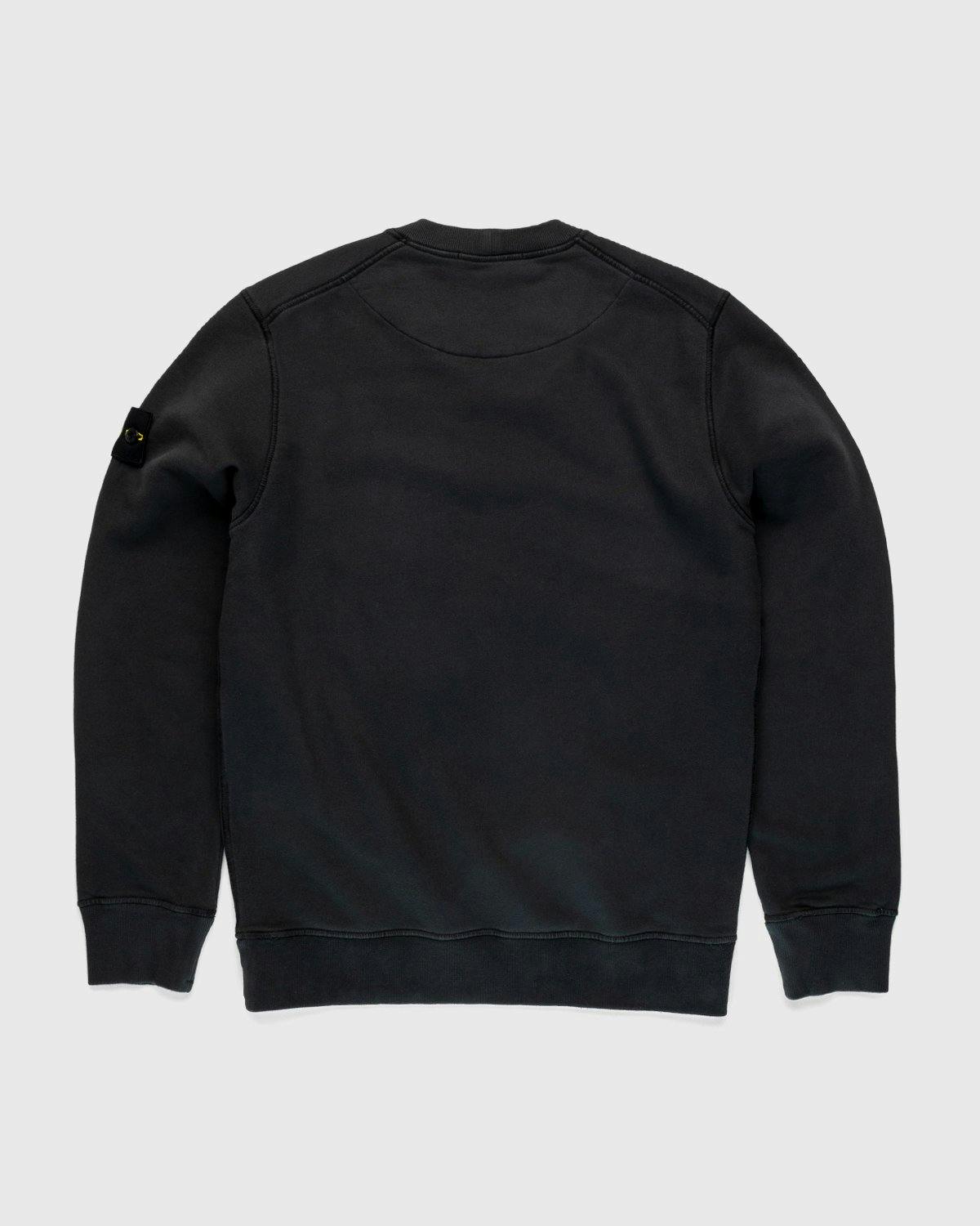 Stone Island - Geelong Wool Crewneck Charcoal - Clothing - Grey - Image 2