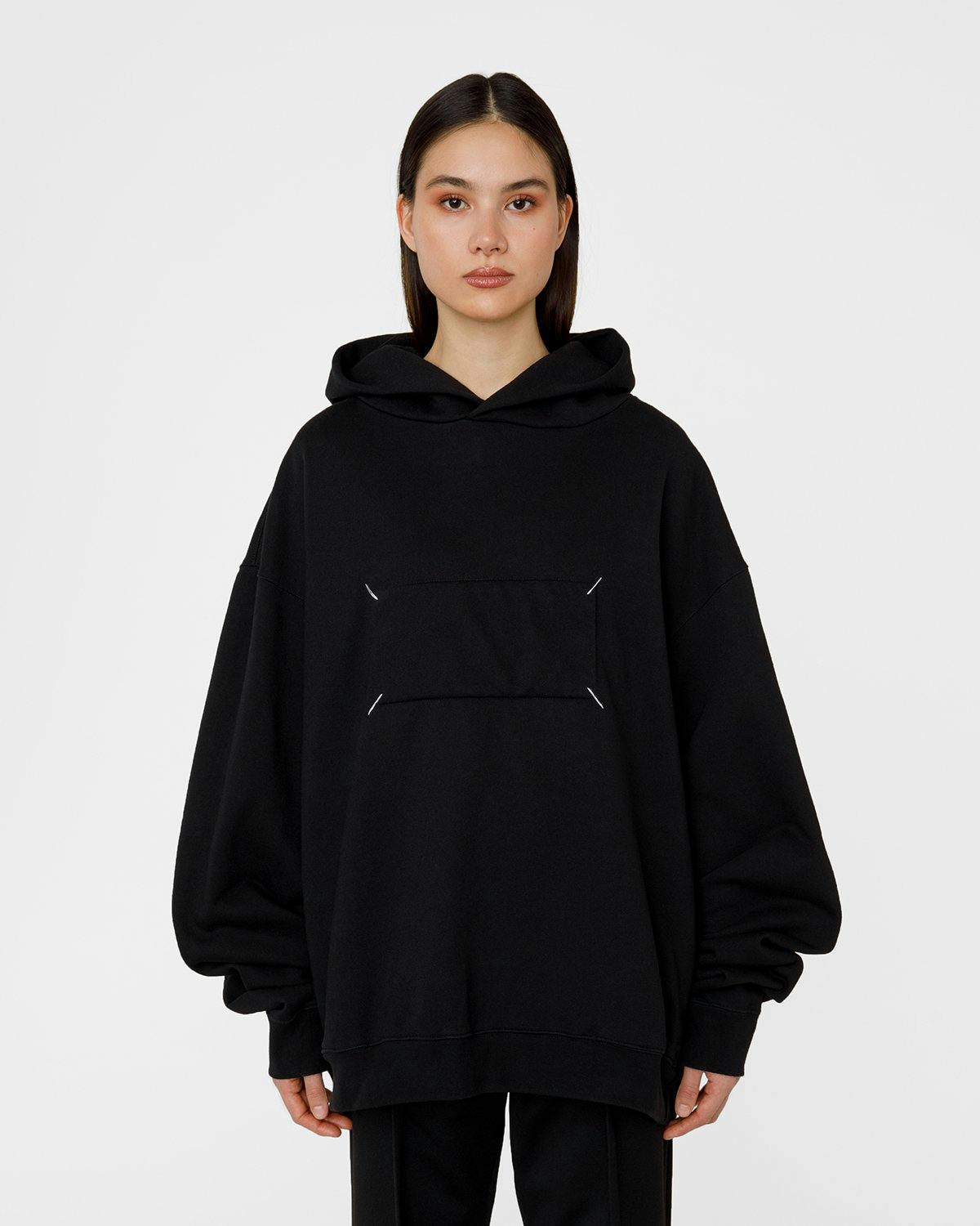 Maison Margiela - Hoodie Black - Clothing - Black - Image 4