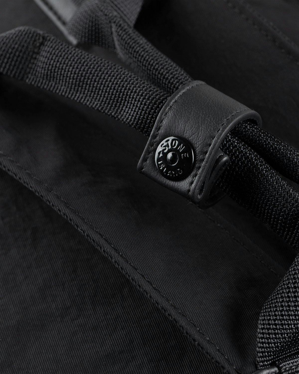 Stone Island - 91274 Nylon Twill Rucksack Black - Accessories - Black - Image 6