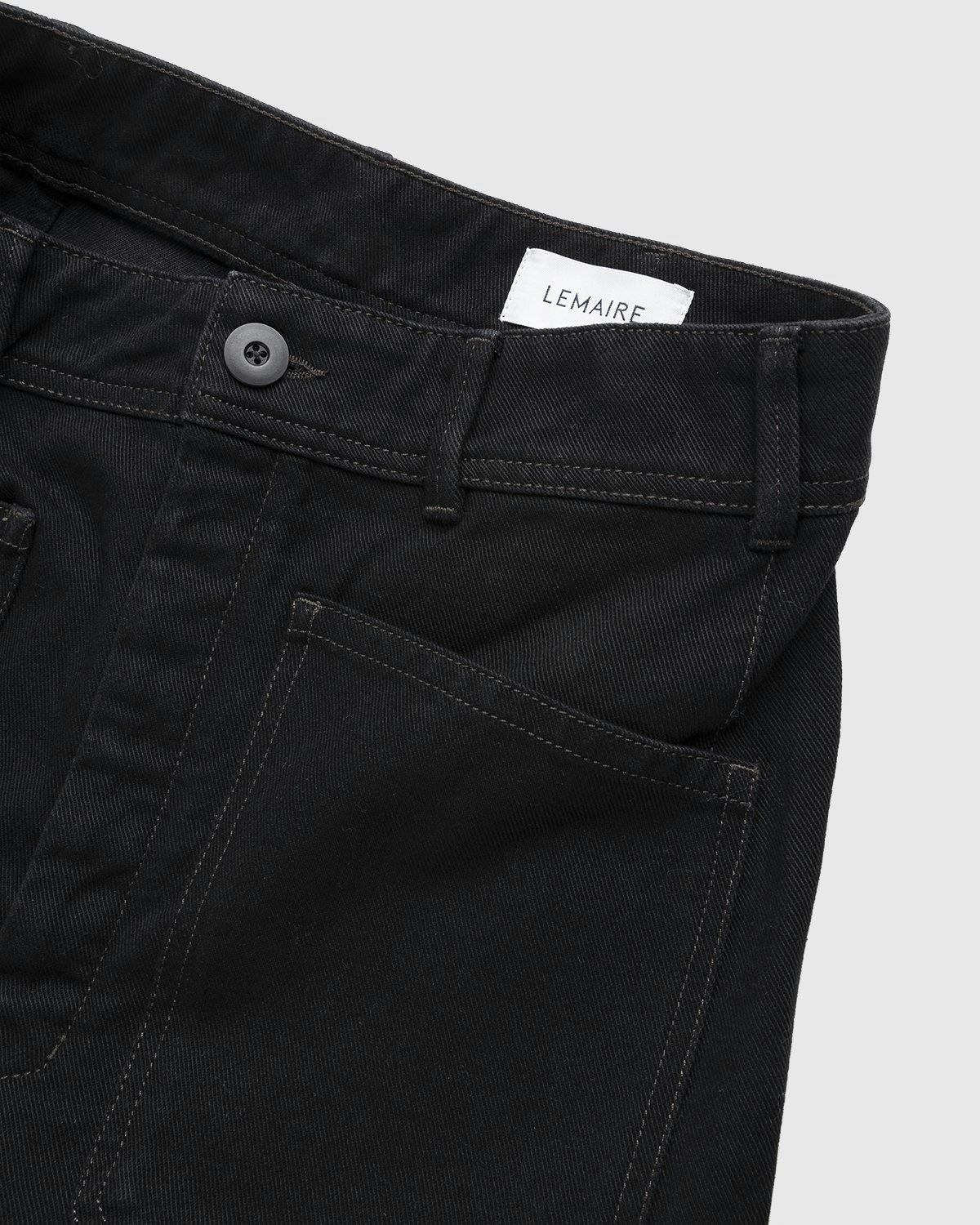 Lemaire - Rinsed Denim Sailor Pants Black - Clothing - Black - Image 3