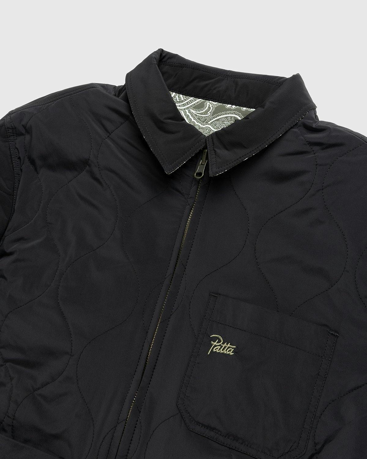 Patta - Paisley Reversible Jacket Black Paisley - Clothing - Black - Image 5